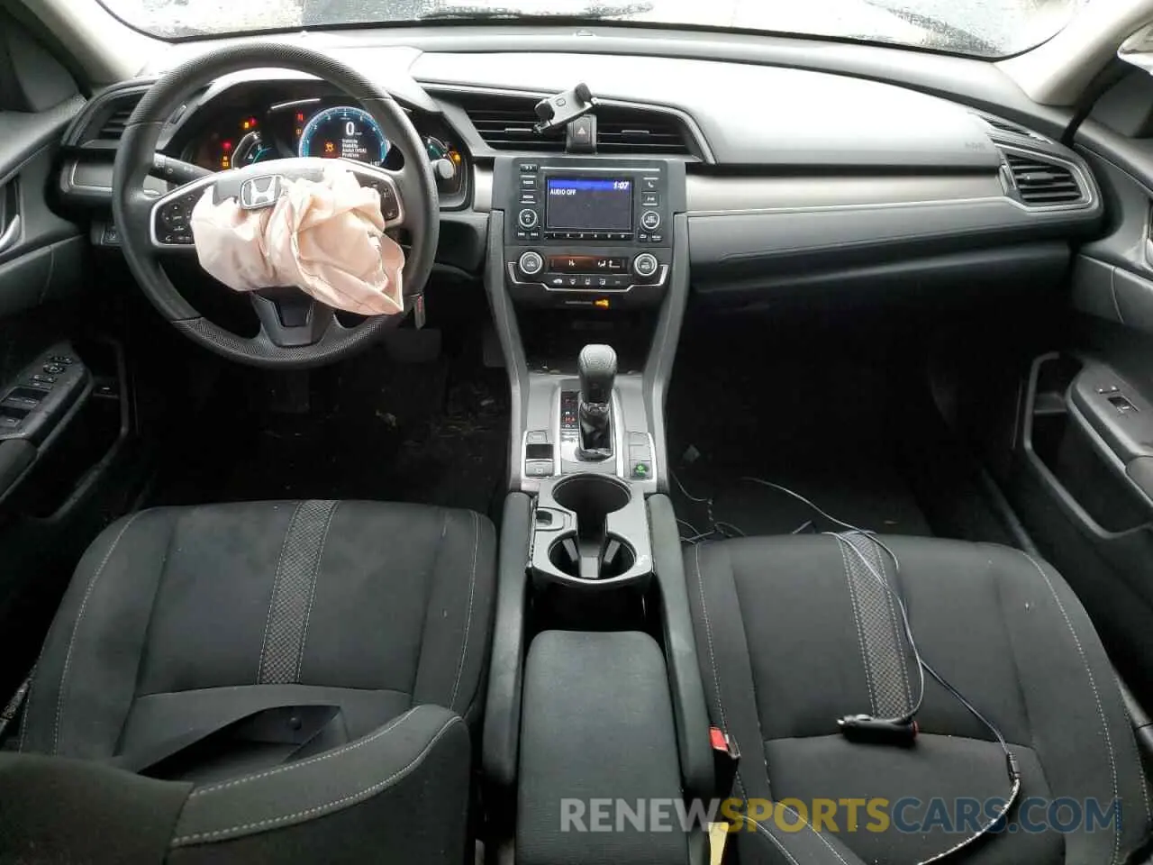 8 fotografías del automóvil dañado 2HGFC2F66KH591704 HONDA CIVIC 2019