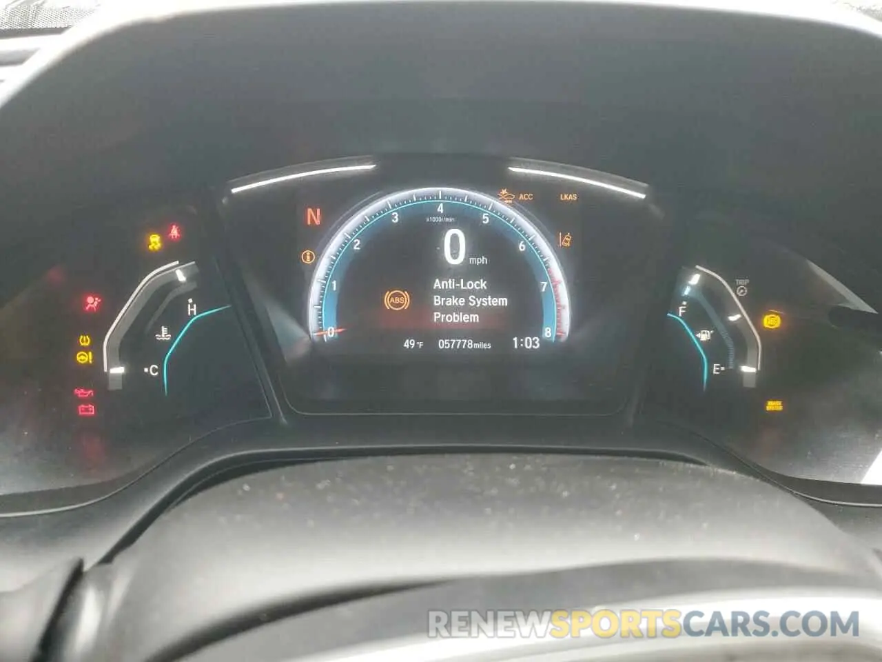9 fotografías del automóvil dañado 2HGFC2F66KH591704 HONDA CIVIC 2019