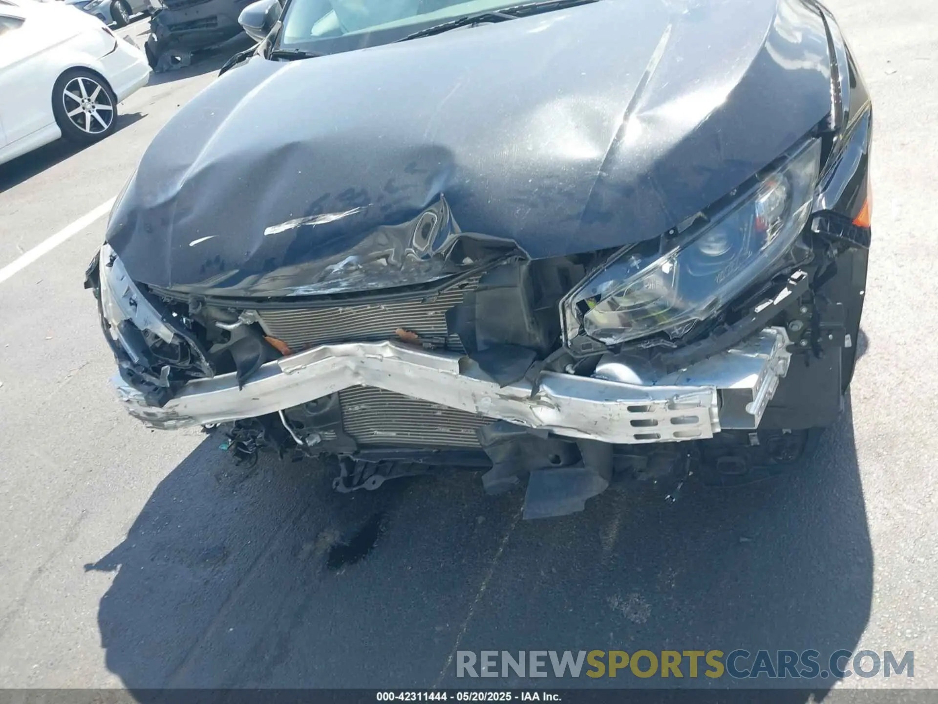 6 fotografías del automóvil dañado 2HGFC2F66KH598782 HONDA CIVIC 2019