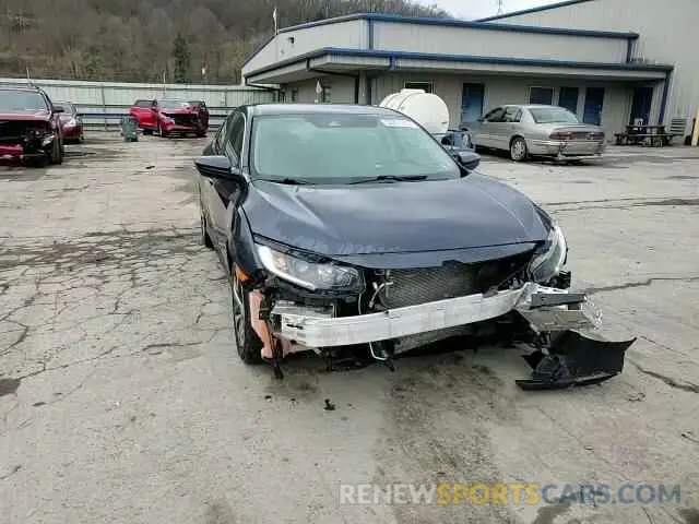 14 fotografías del automóvil dañado 2HGFC2F66KH603690 HONDA CIVIC 2019