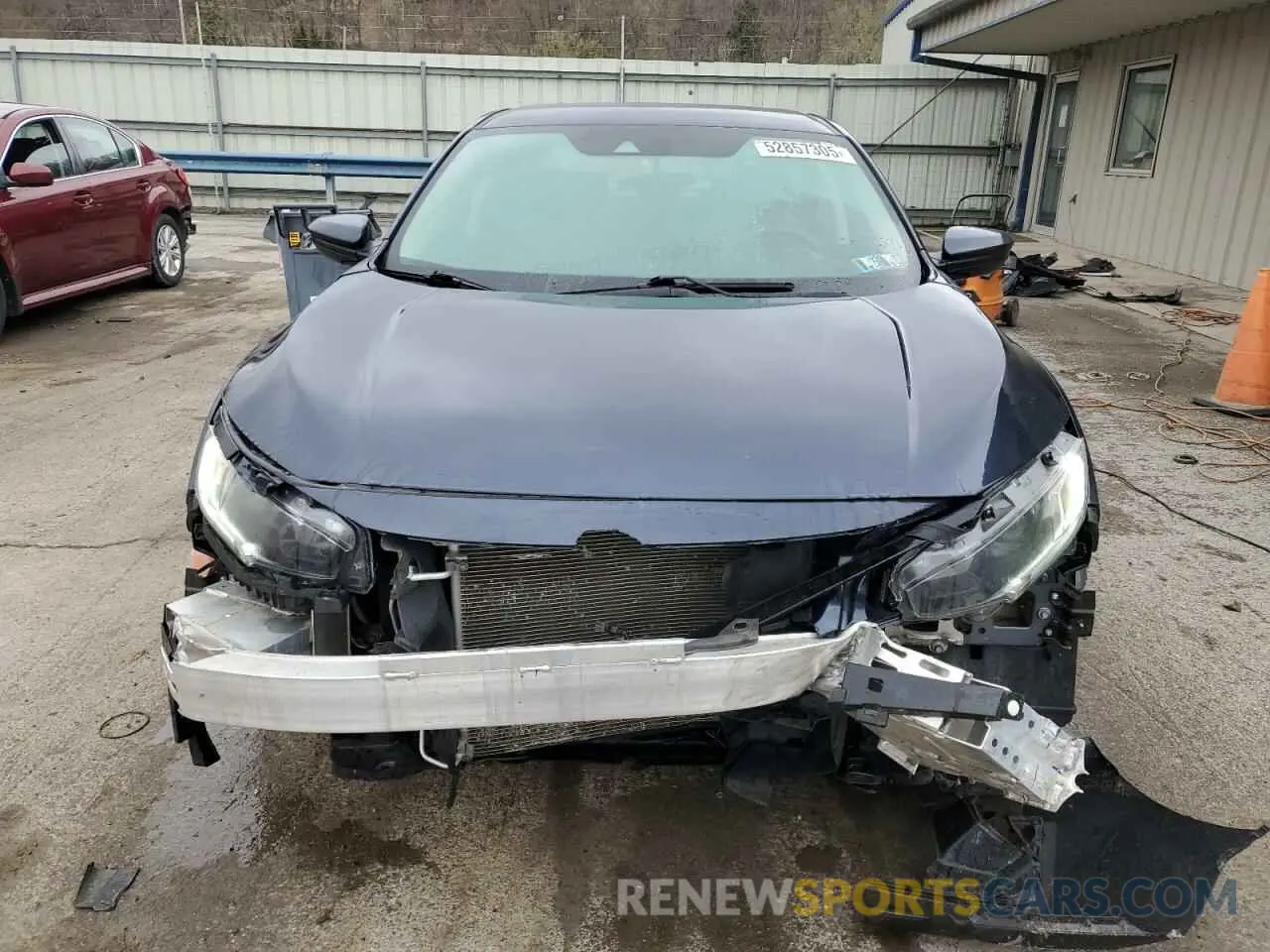 5 fotografías del automóvil dañado 2HGFC2F66KH603690 HONDA CIVIC 2019