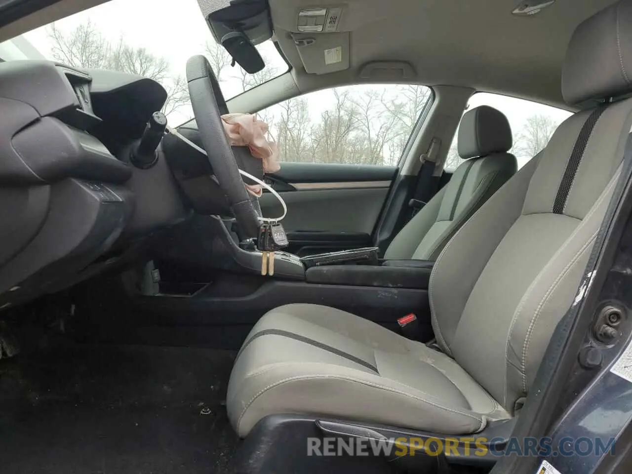 7 fotografías del automóvil dañado 2HGFC2F66KH603690 HONDA CIVIC 2019