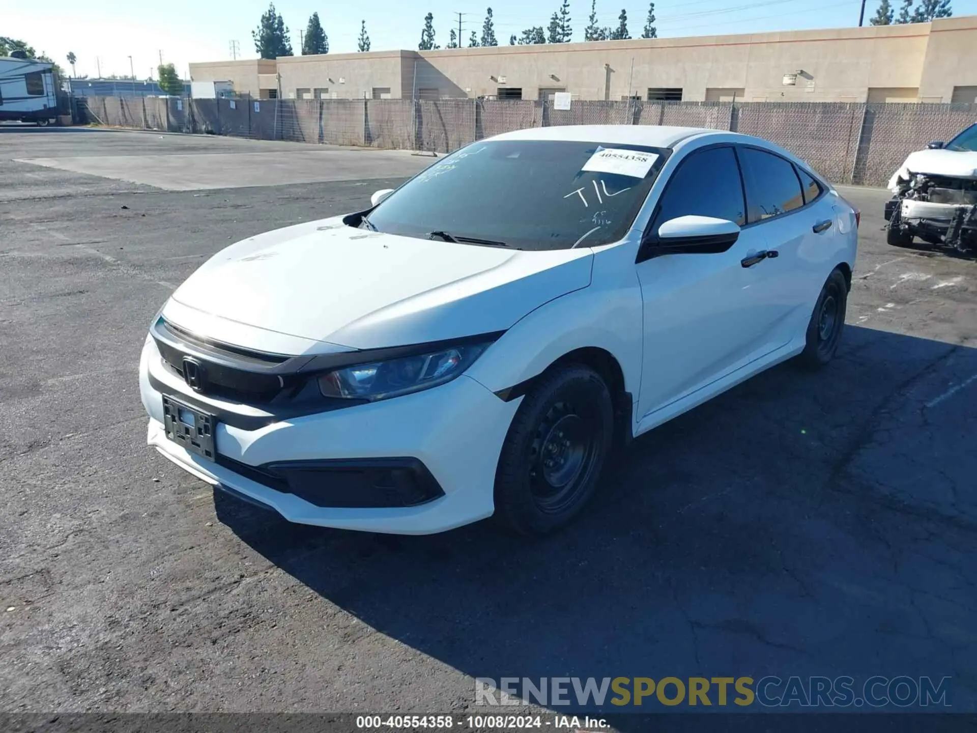 2 fotografías del automóvil dañado 2HGFC2F67KH522116 HONDA CIVIC 2019