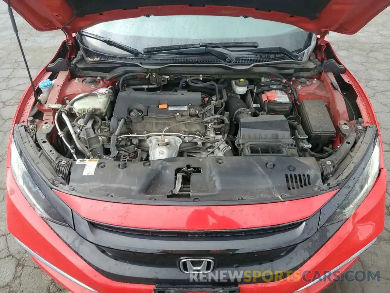 12 fotografías del automóvil dañado 2HGFC2F67KH544701 HONDA CIVIC 2019