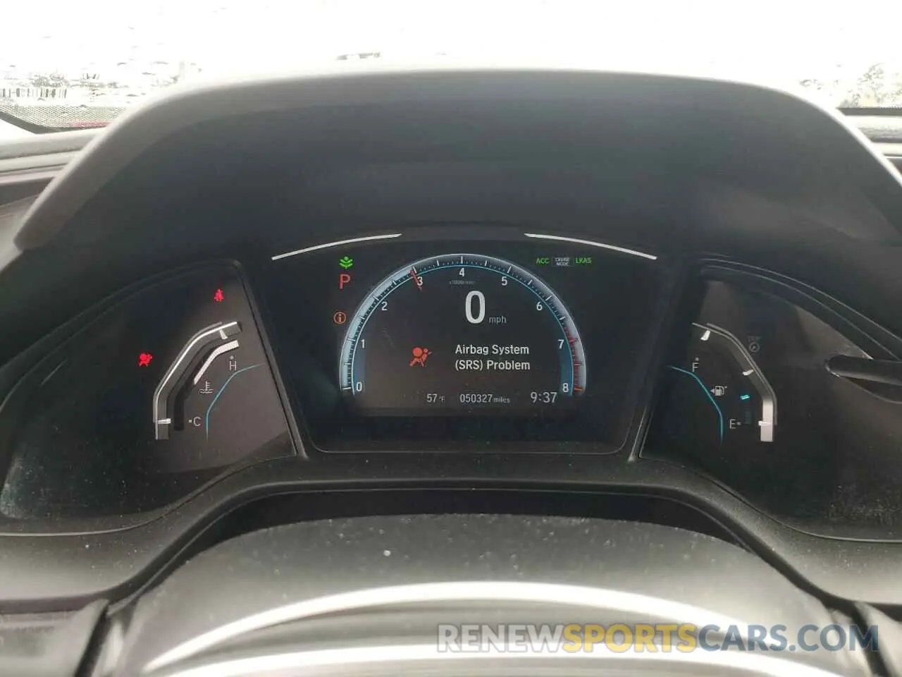9 fotografías del automóvil dañado 2HGFC2F67KH544701 HONDA CIVIC 2019