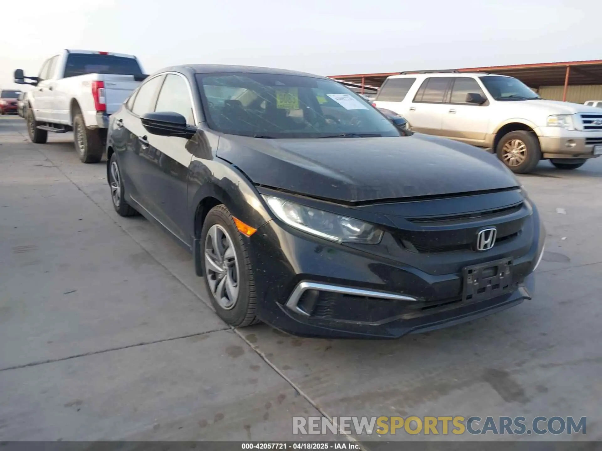 1 fotografías del automóvil dañado 2HGFC2F67KH552880 HONDA CIVIC 2019