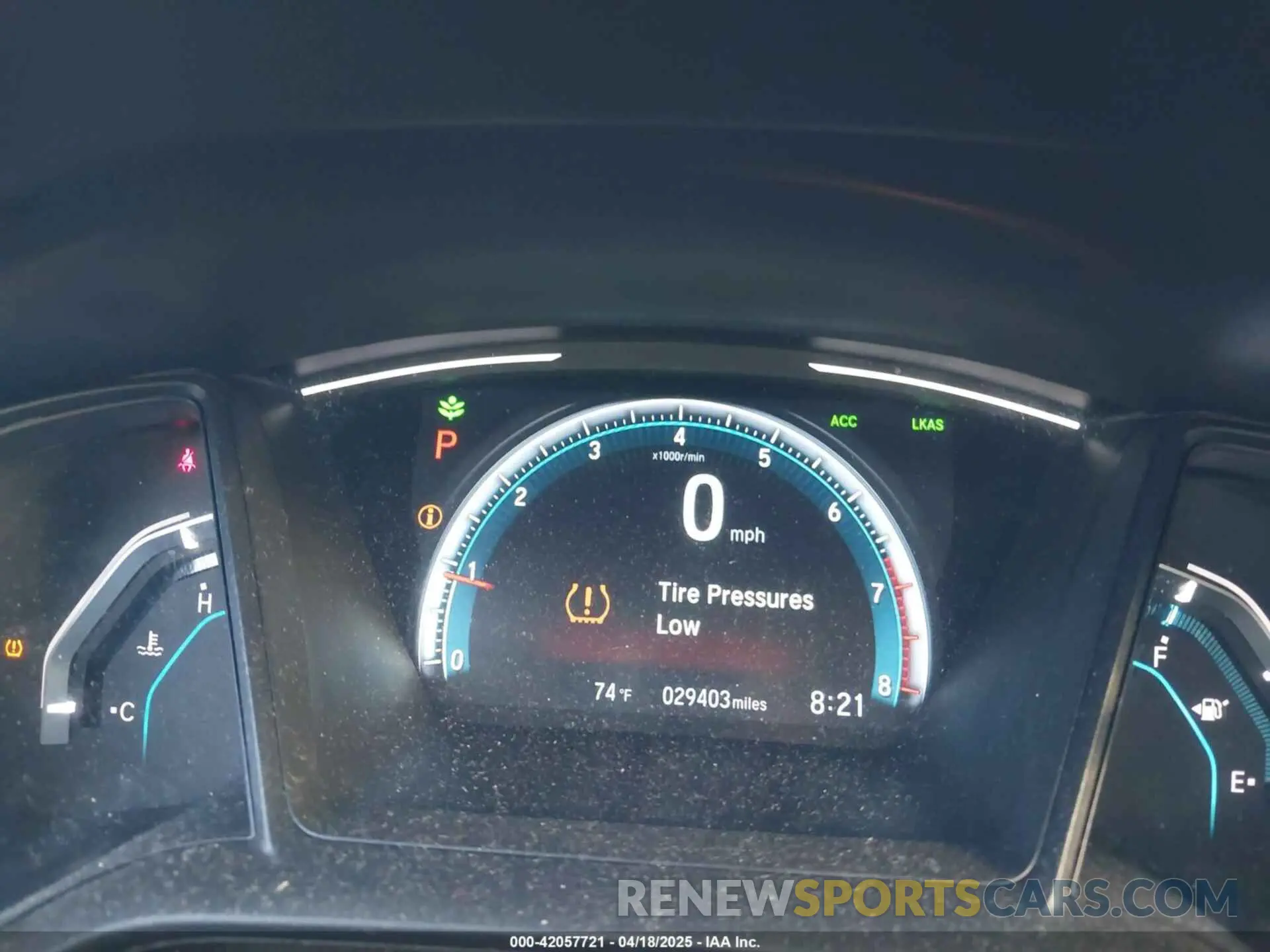 7 fotografías del automóvil dañado 2HGFC2F67KH552880 HONDA CIVIC 2019