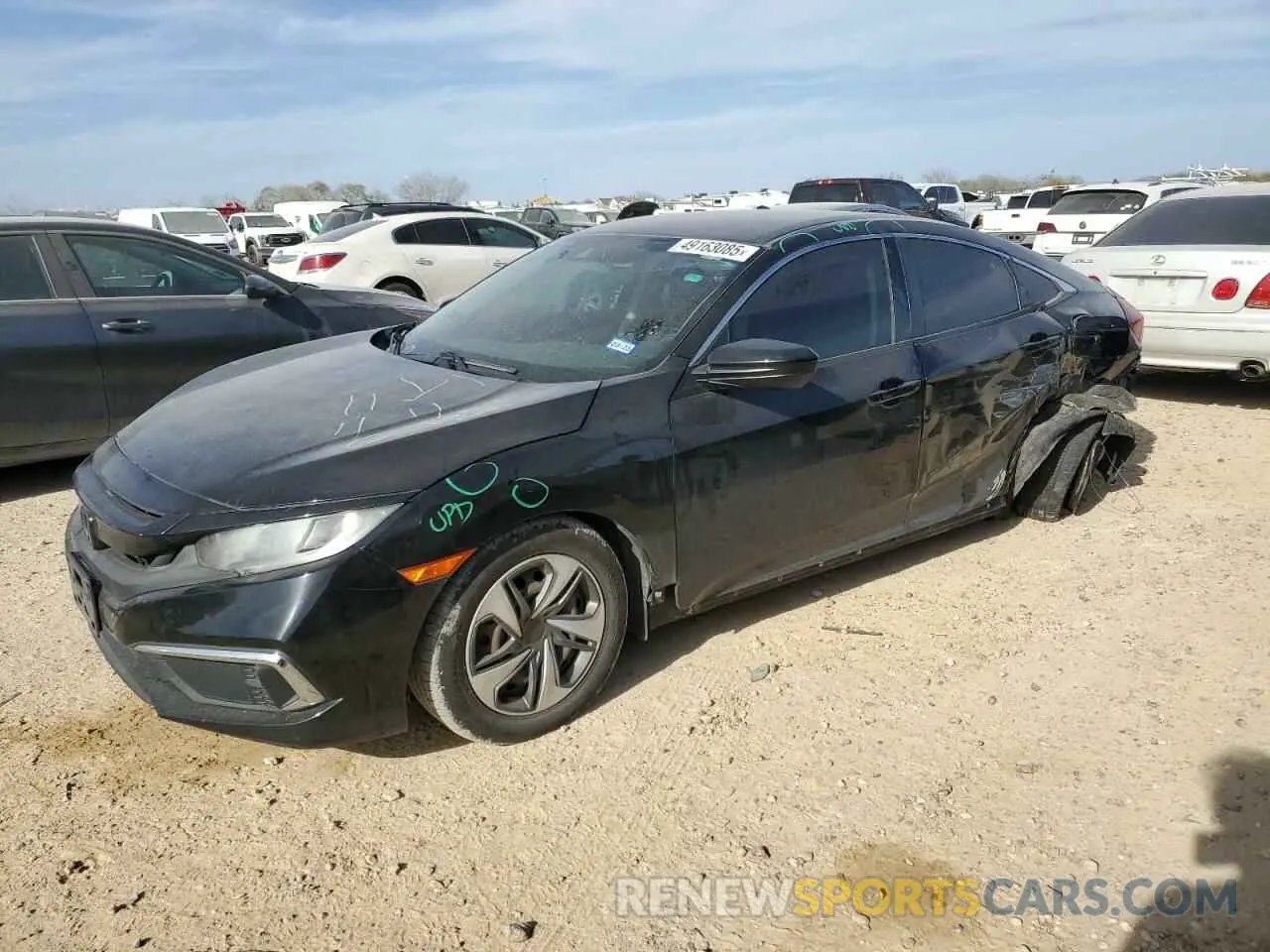 1 fotografías del automóvil dañado 2HGFC2F68KH507933 HONDA CIVIC 2019