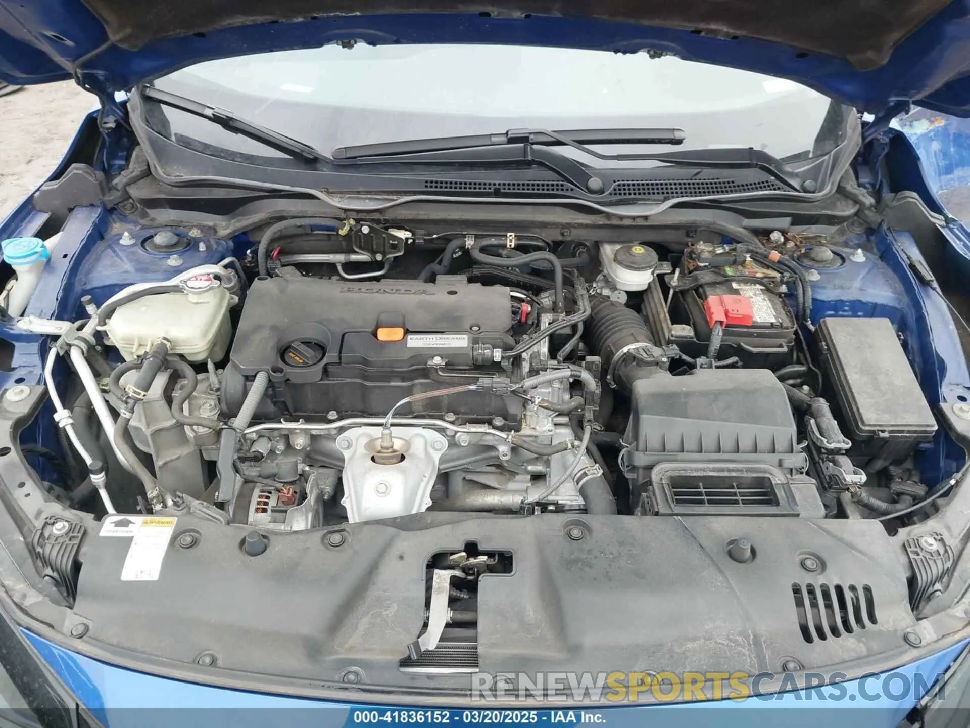 10 fotografías del automóvil dañado 2HGFC2F68KH550779 HONDA CIVIC 2019