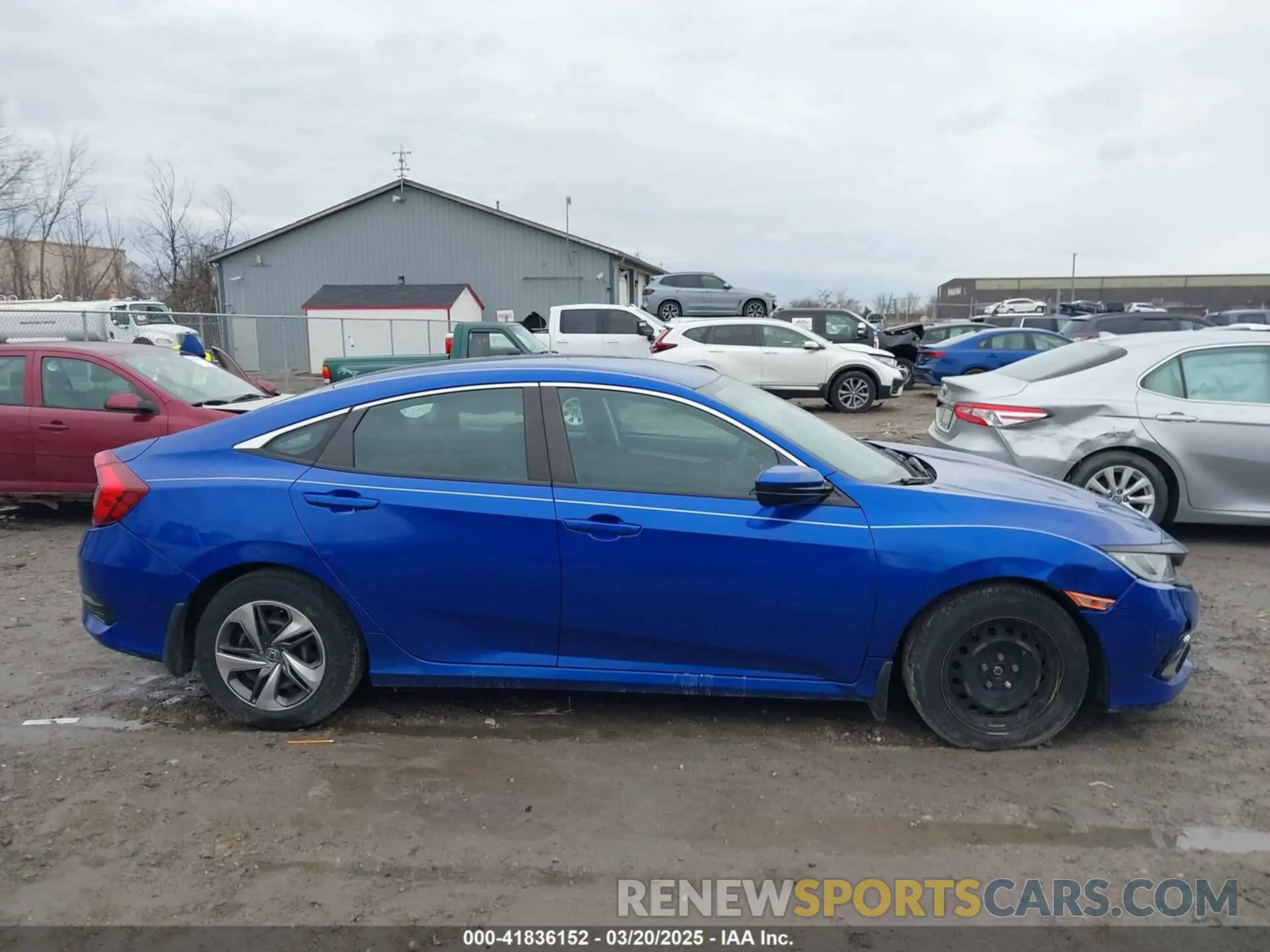 13 fotografías del automóvil dañado 2HGFC2F68KH550779 HONDA CIVIC 2019