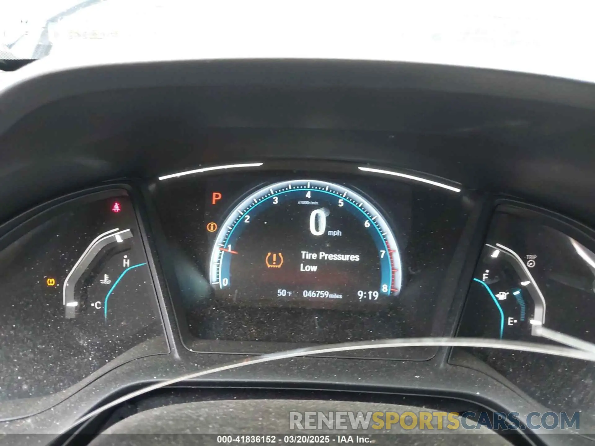 15 fotografías del automóvil dañado 2HGFC2F68KH550779 HONDA CIVIC 2019