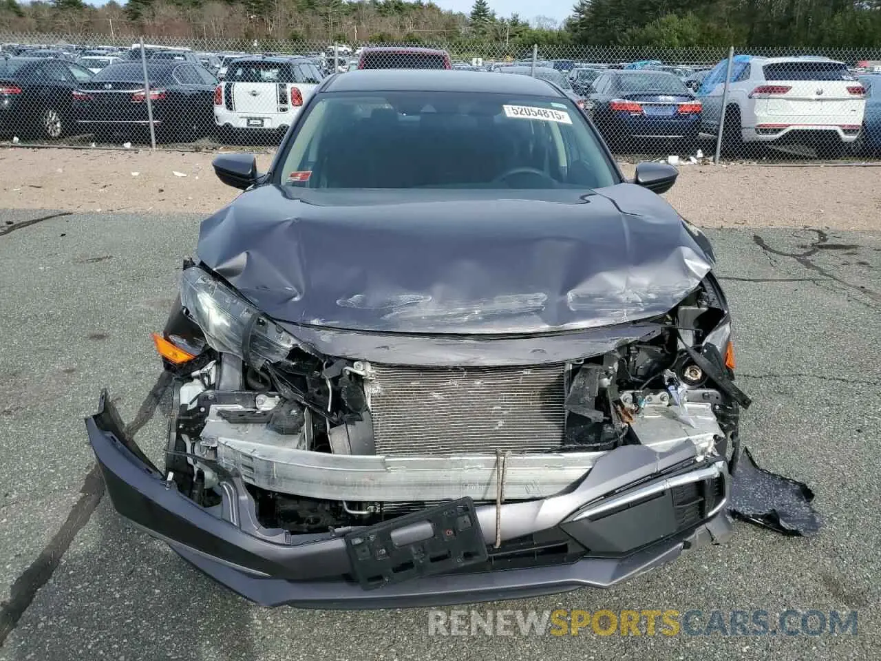 5 fotografías del automóvil dañado 2HGFC2F68KH566674 HONDA CIVIC 2019