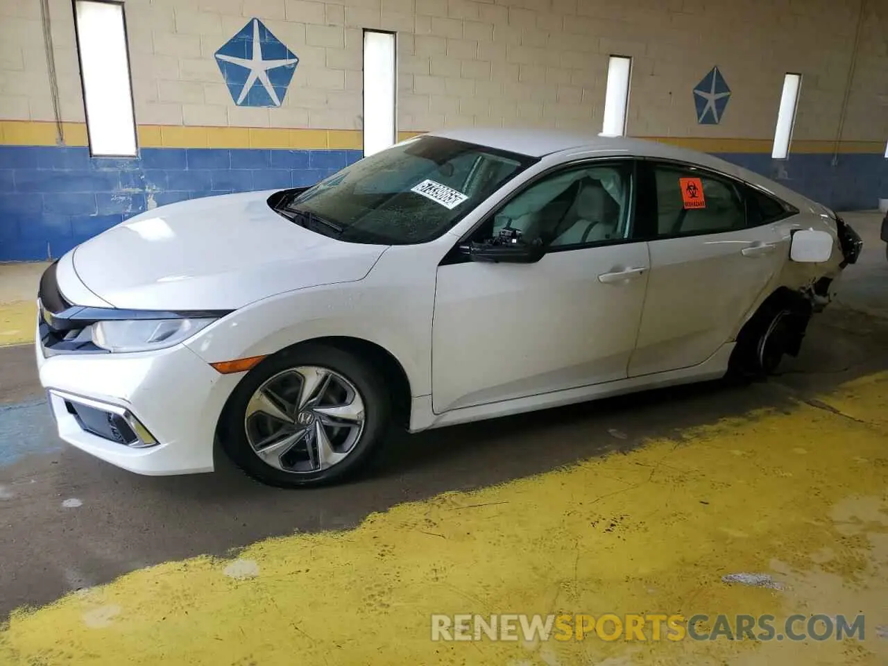 1 fotografías del automóvil dañado 2HGFC2F68KH570630 HONDA CIVIC 2019