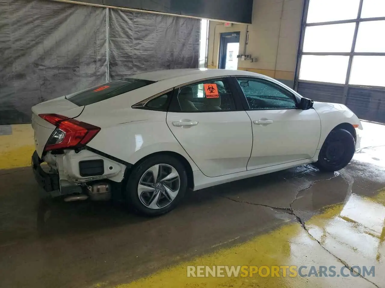 3 fotografías del automóvil dañado 2HGFC2F68KH570630 HONDA CIVIC 2019
