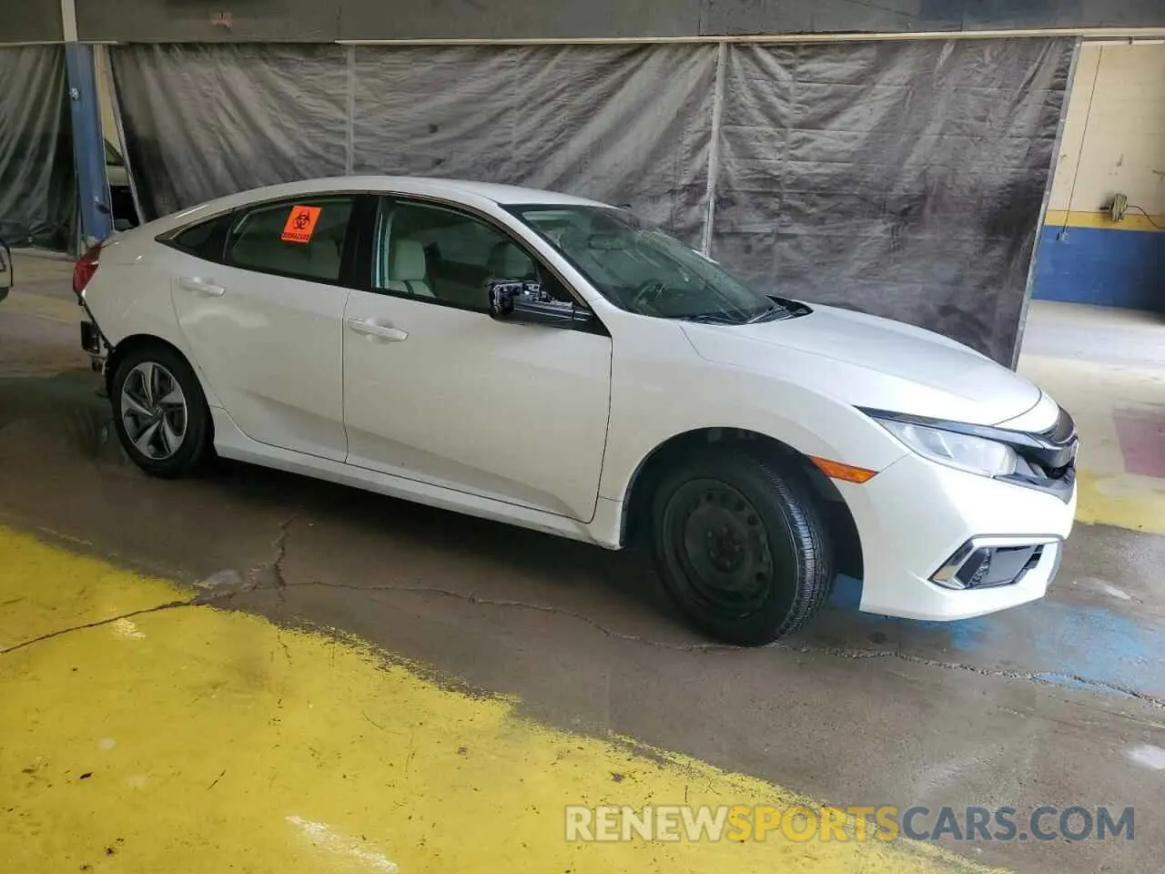 4 fotografías del automóvil dañado 2HGFC2F68KH570630 HONDA CIVIC 2019