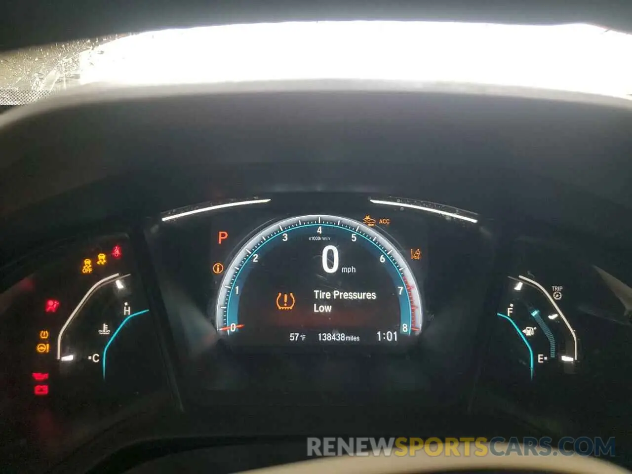 9 fotografías del automóvil dañado 2HGFC2F68KH570630 HONDA CIVIC 2019