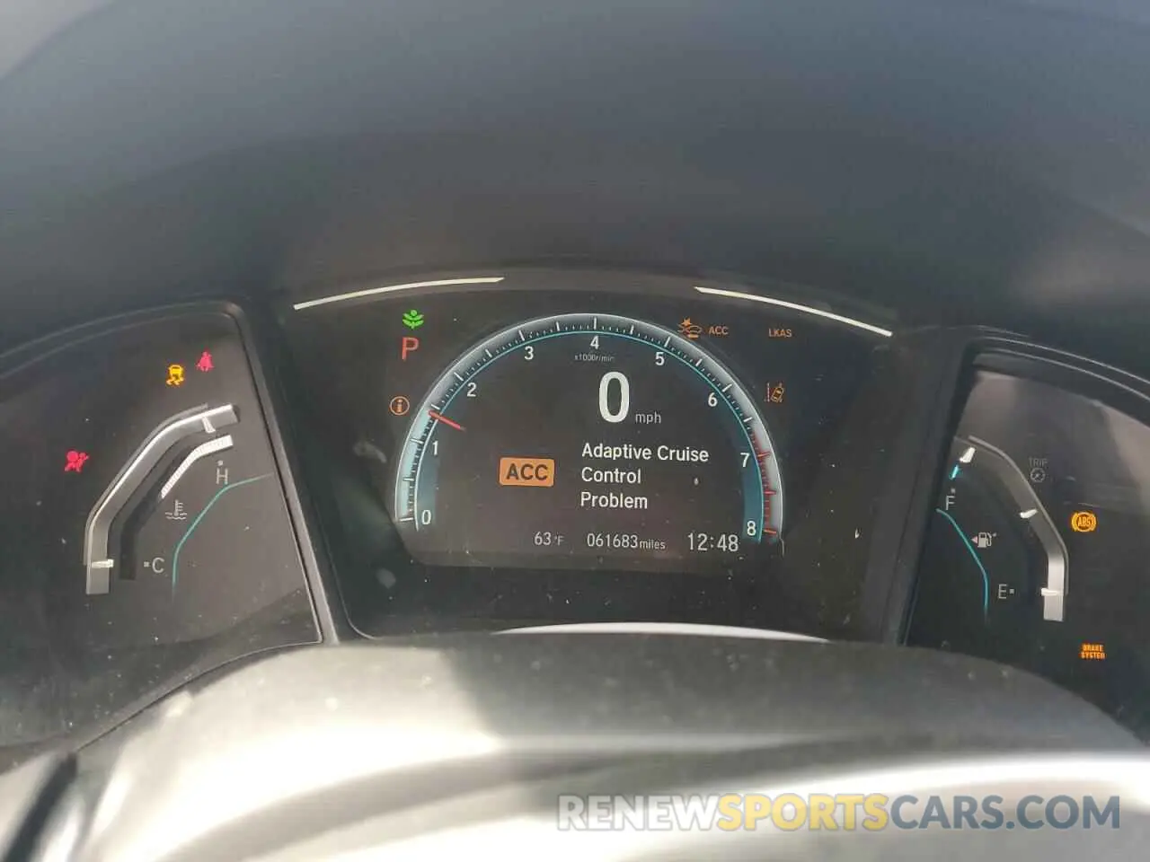 9 fotografías del automóvil dañado 2HGFC2F68KH605313 HONDA CIVIC 2019