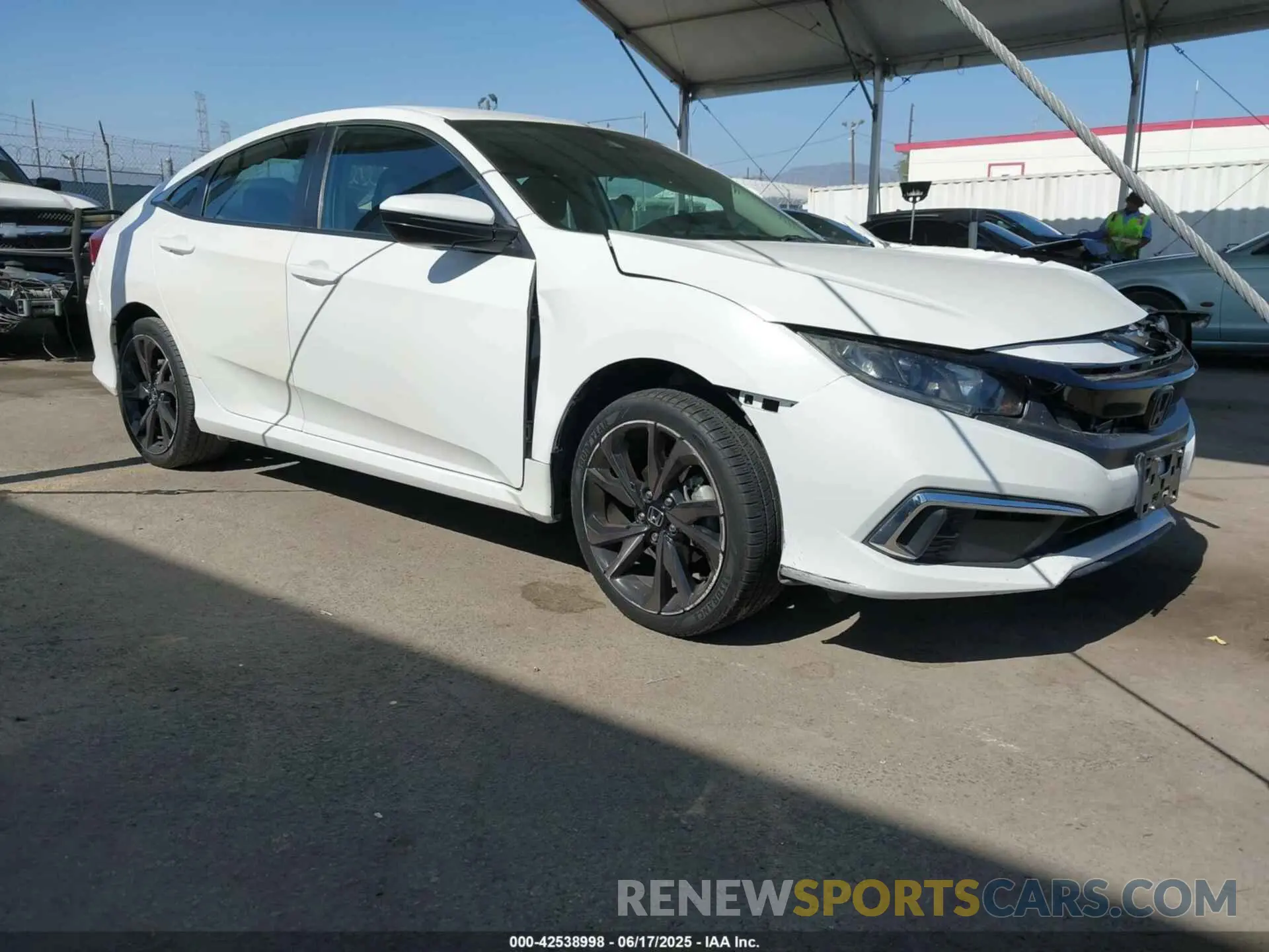 1 fotografías del automóvil dañado 2HGFC2F69KH505902 HONDA CIVIC 2019
