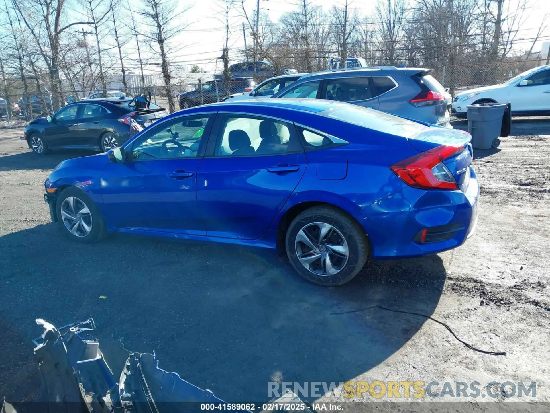 14 fotografías del automóvil dañado 2HGFC2F69KH534784 HONDA CIVIC 2019