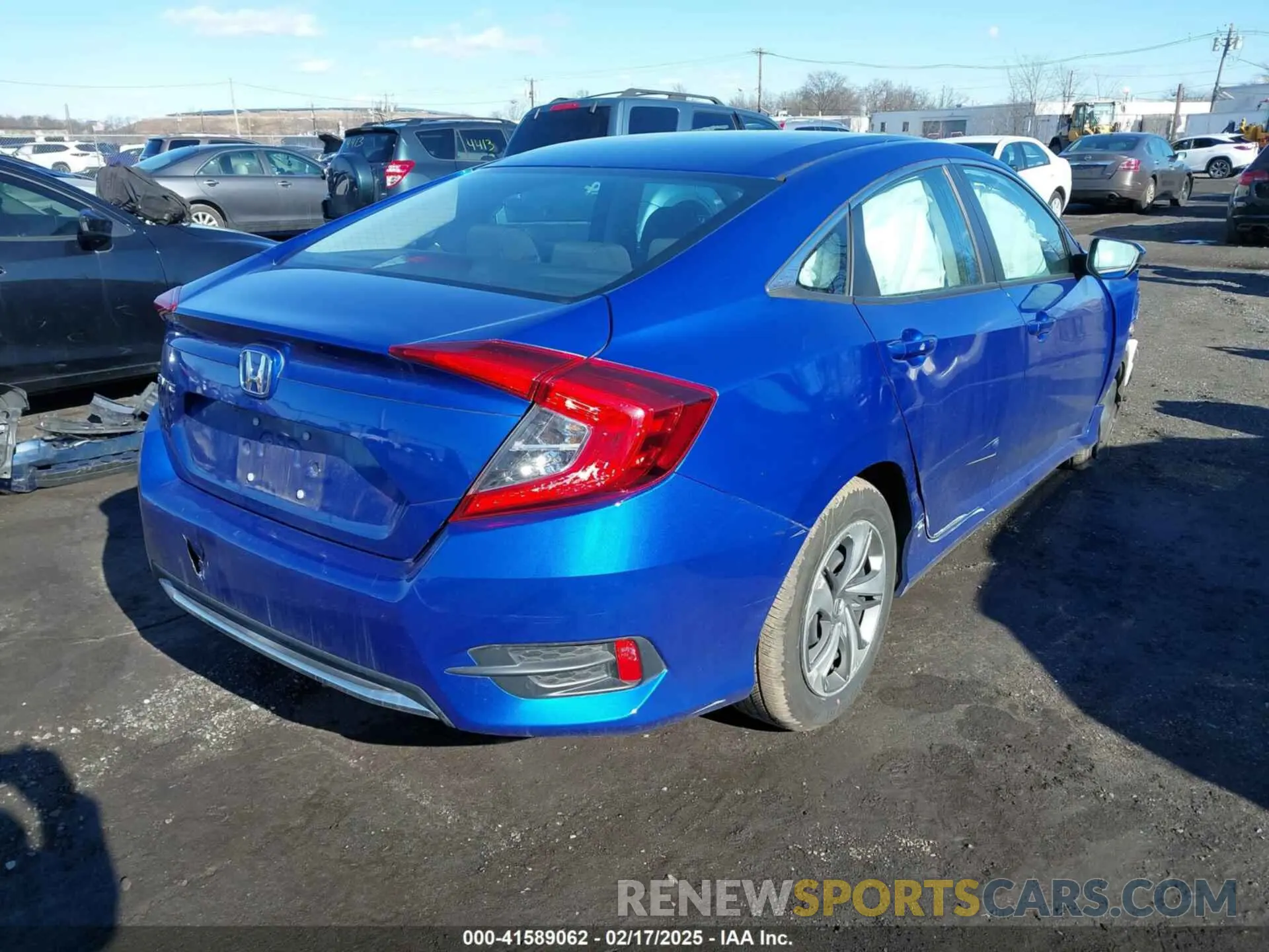 4 fotografías del automóvil dañado 2HGFC2F69KH534784 HONDA CIVIC 2019