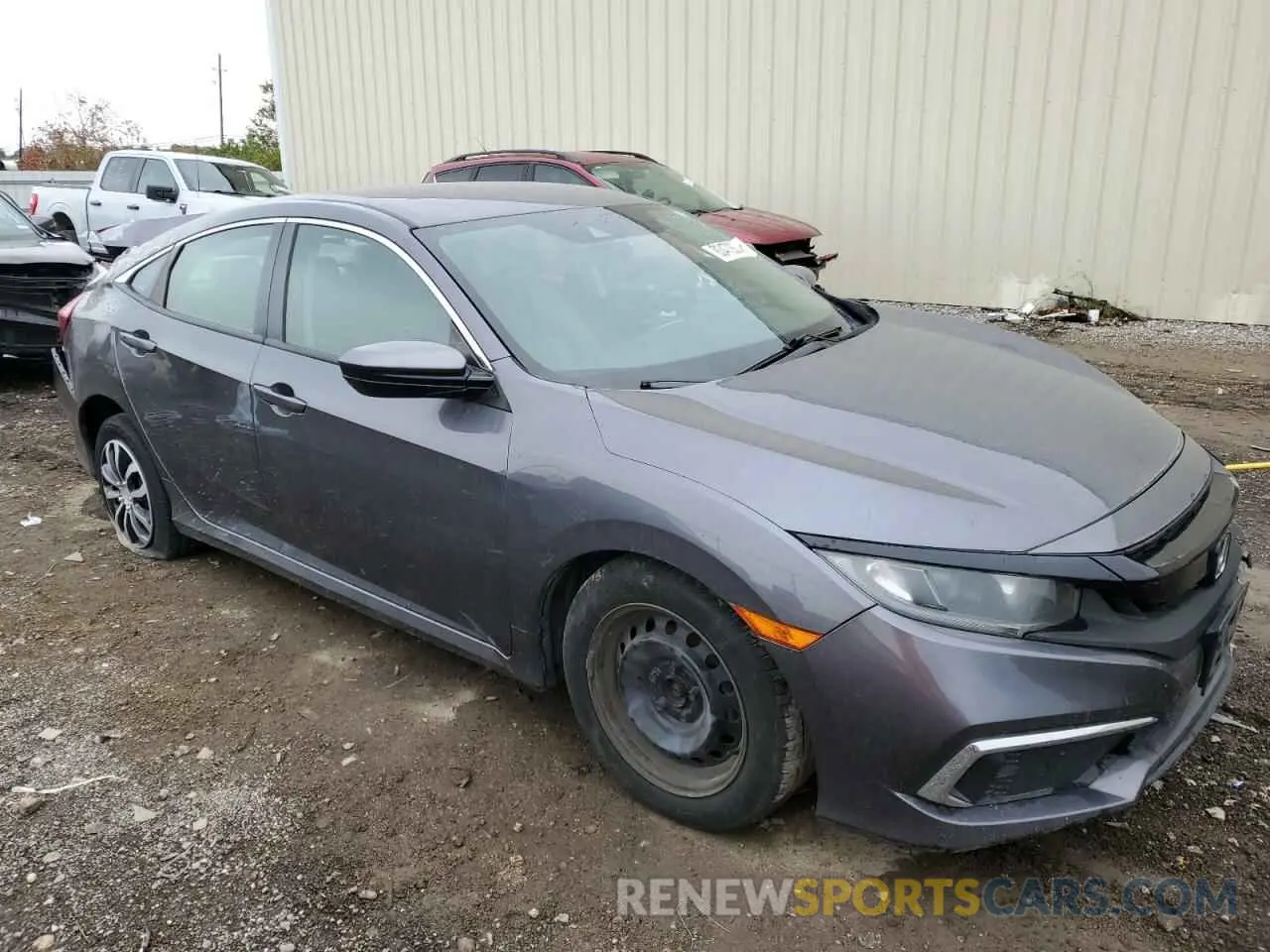 4 fotografías del automóvil dañado 2HGFC2F69KH538351 HONDA CIVIC 2019