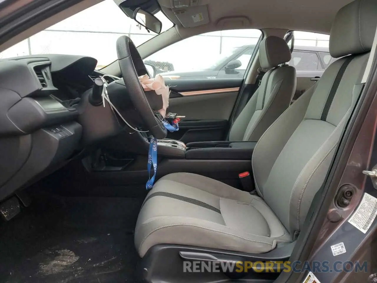 7 fotografías del automóvil dañado 2HGFC2F69KH538351 HONDA CIVIC 2019