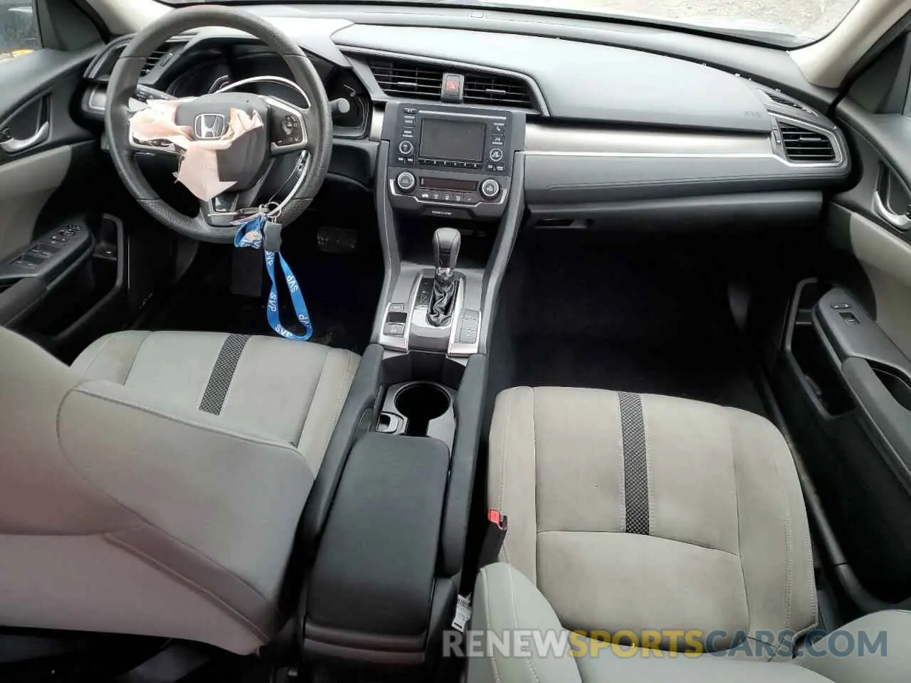 8 fotografías del automóvil dañado 2HGFC2F69KH538351 HONDA CIVIC 2019
