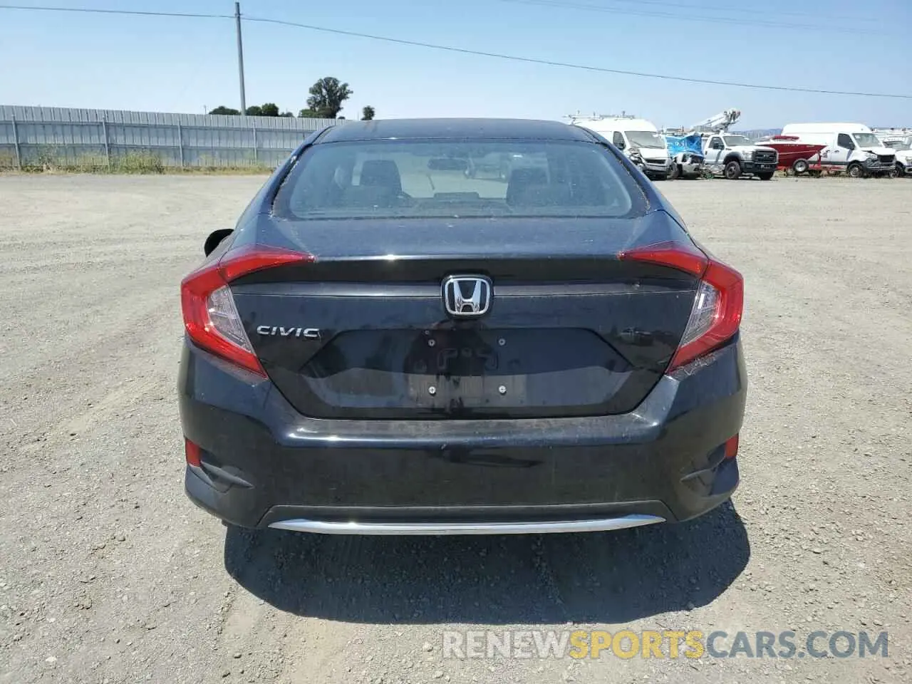 6 fotografías del automóvil dañado 2HGFC2F69KH538981 HONDA CIVIC 2019