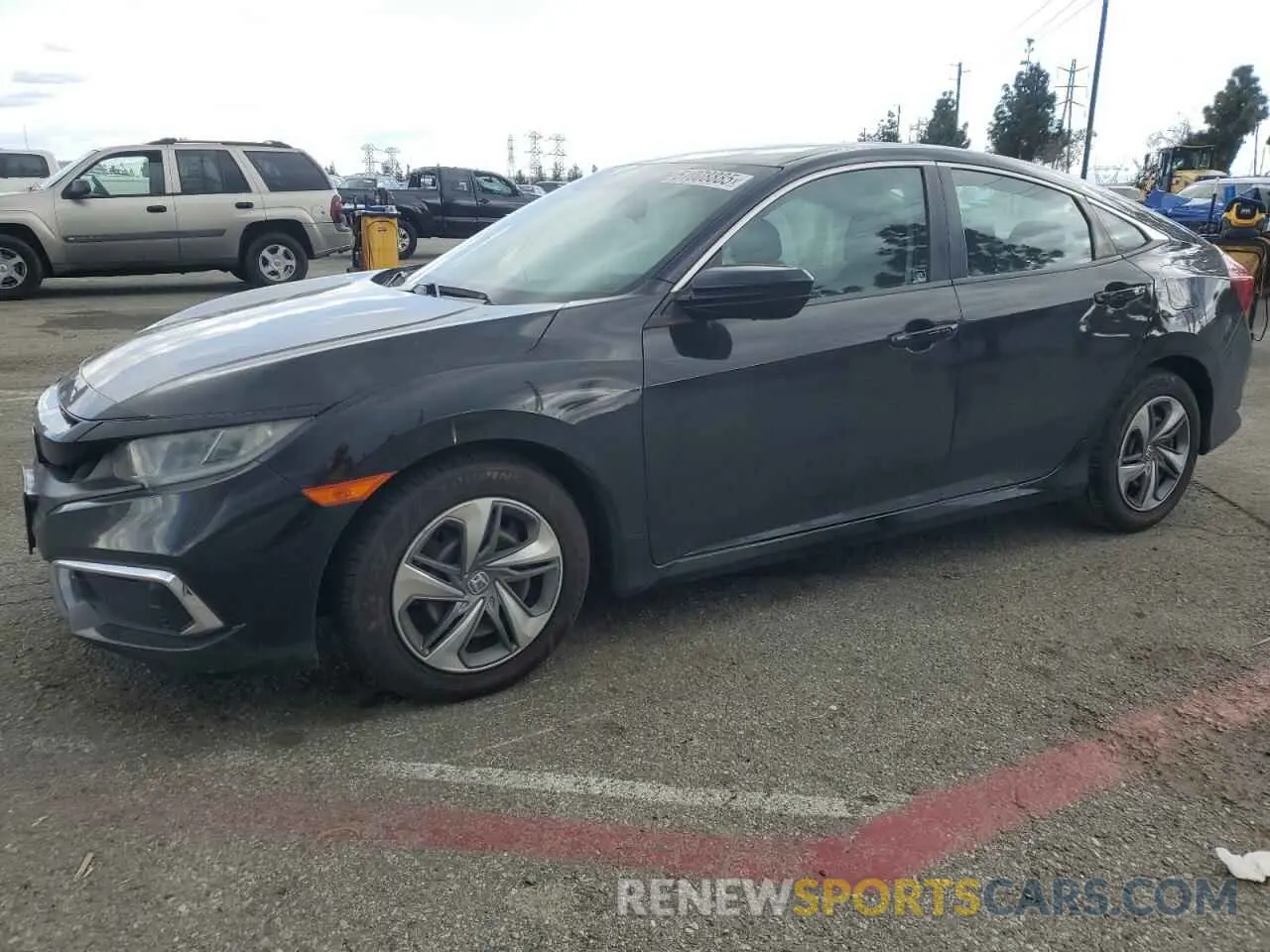 1 fotografías del automóvil dañado 2HGFC2F69KH550273 HONDA CIVIC 2019