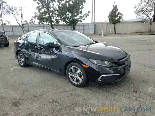11 fotografías del automóvil dañado 2HGFC2F69KH550273 HONDA CIVIC 2019