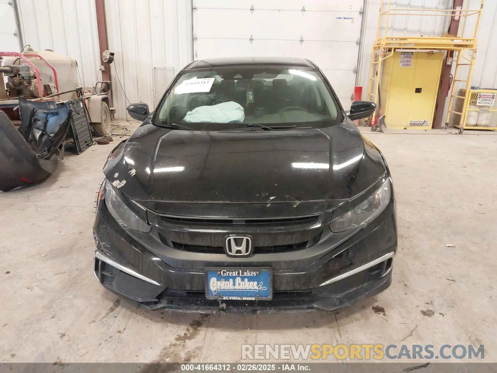 12 fotografías del automóvil dañado 2HGFC2F69KH555697 HONDA CIVIC 2019