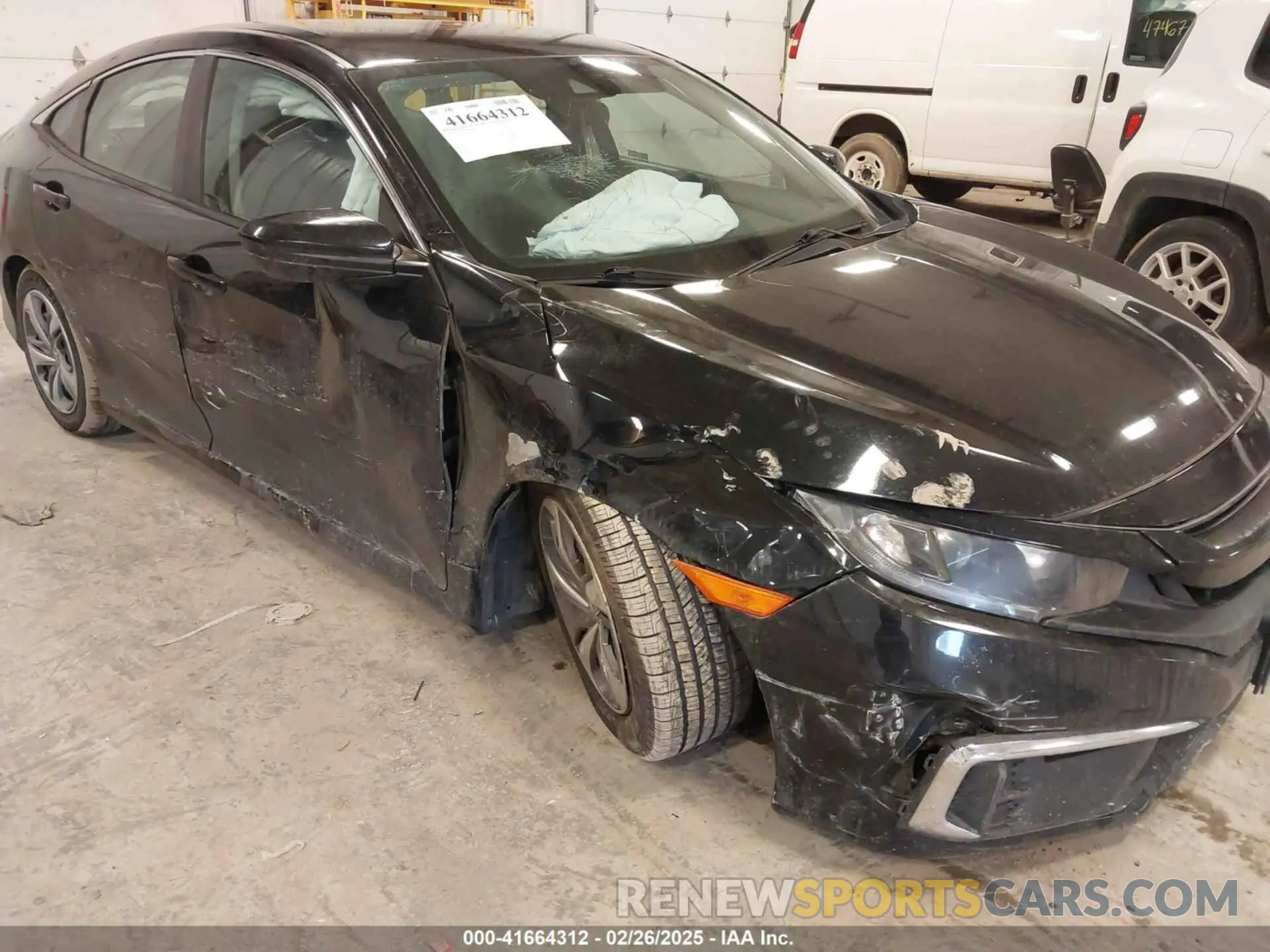 6 fotografías del automóvil dañado 2HGFC2F69KH555697 HONDA CIVIC 2019