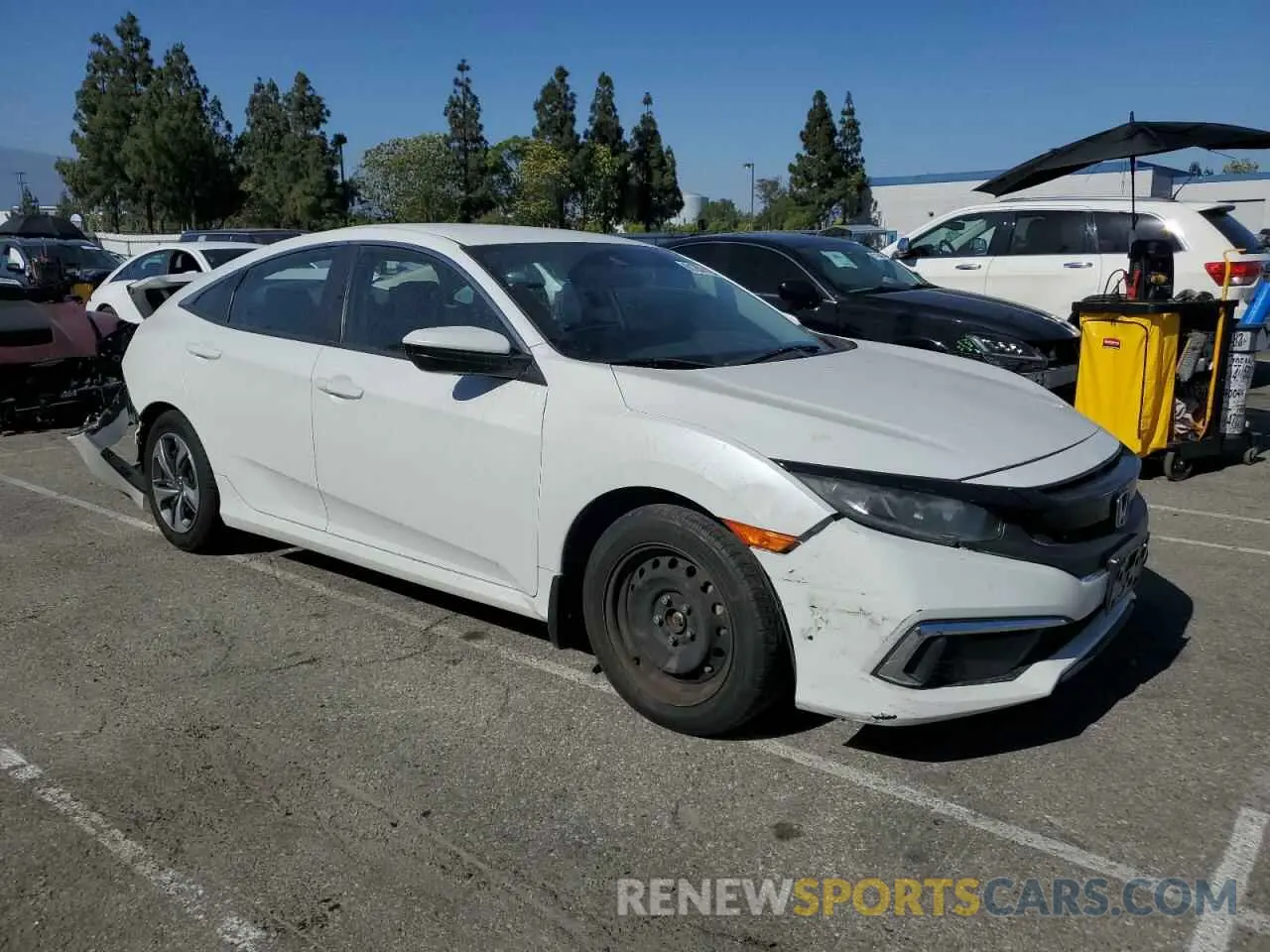 4 fotografías del automóvil dañado 2HGFC2F69KH557742 HONDA CIVIC 2019