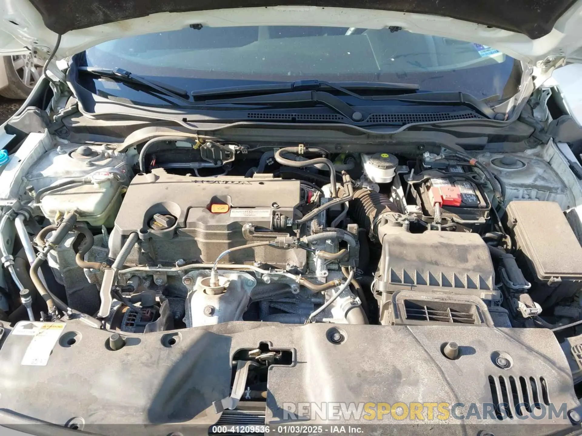 10 fotografías del automóvil dañado 2HGFC2F69KH567090 HONDA CIVIC 2019