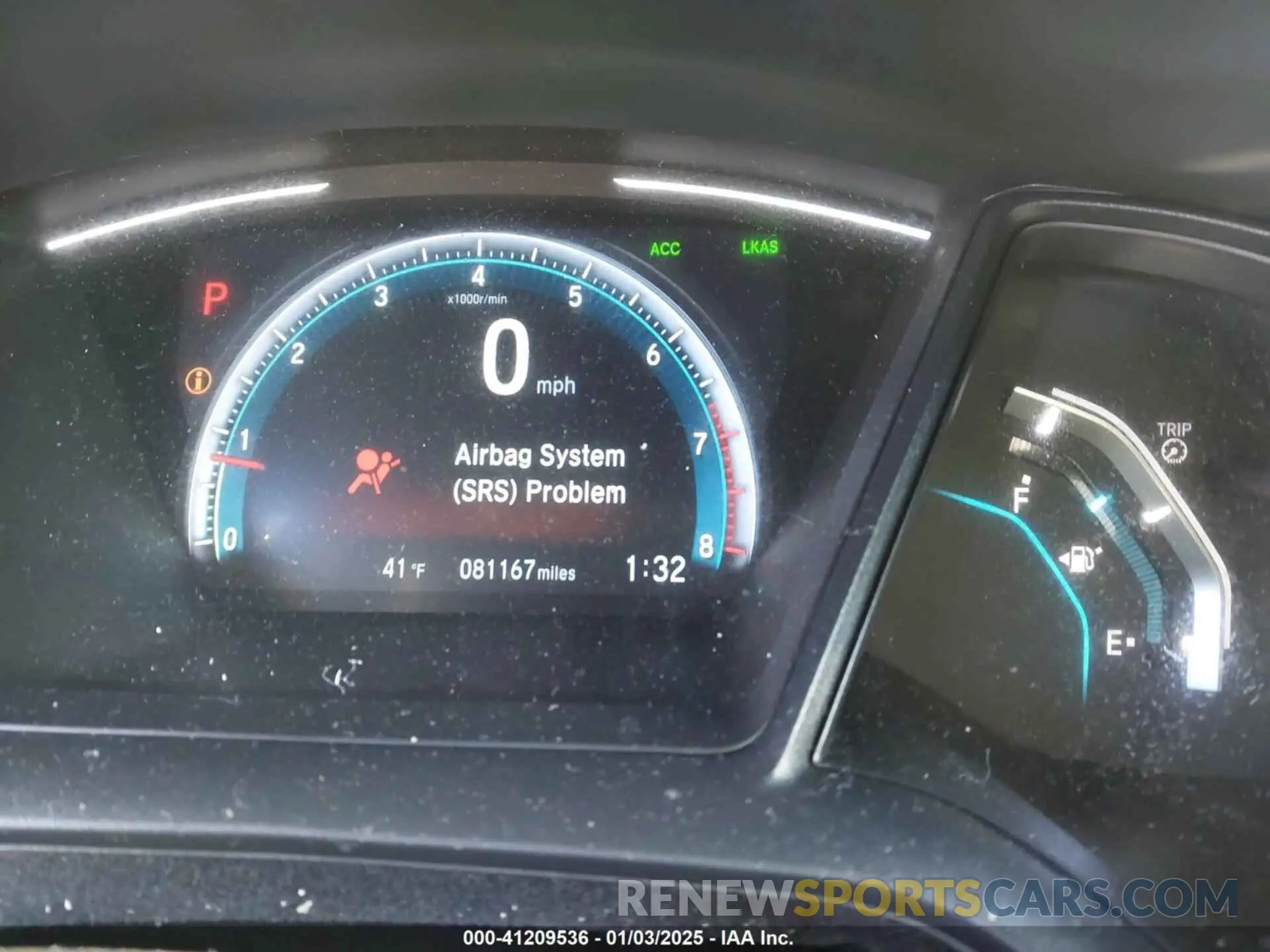 15 fotografías del automóvil dañado 2HGFC2F69KH567090 HONDA CIVIC 2019