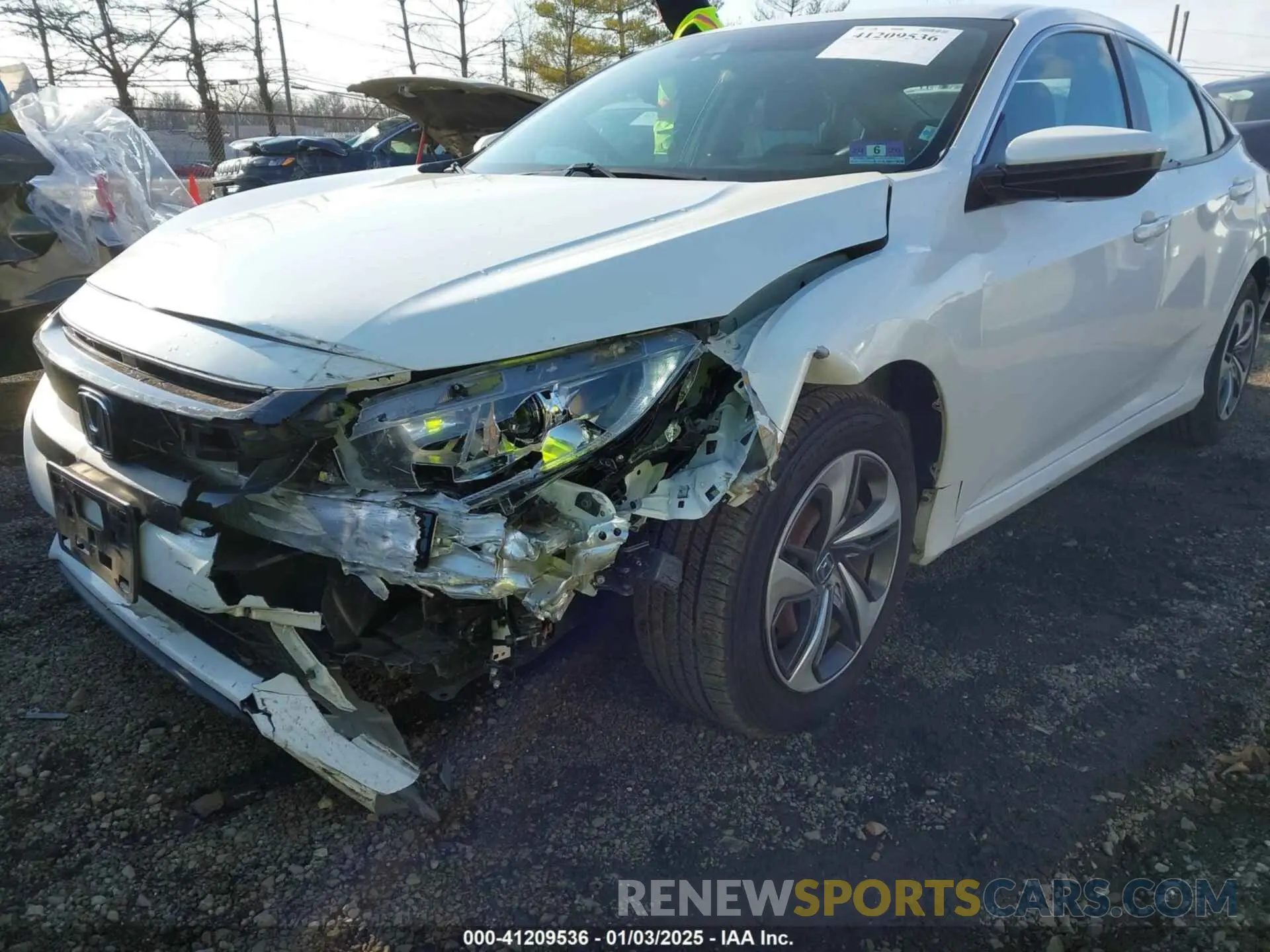 6 fotografías del automóvil dañado 2HGFC2F69KH567090 HONDA CIVIC 2019