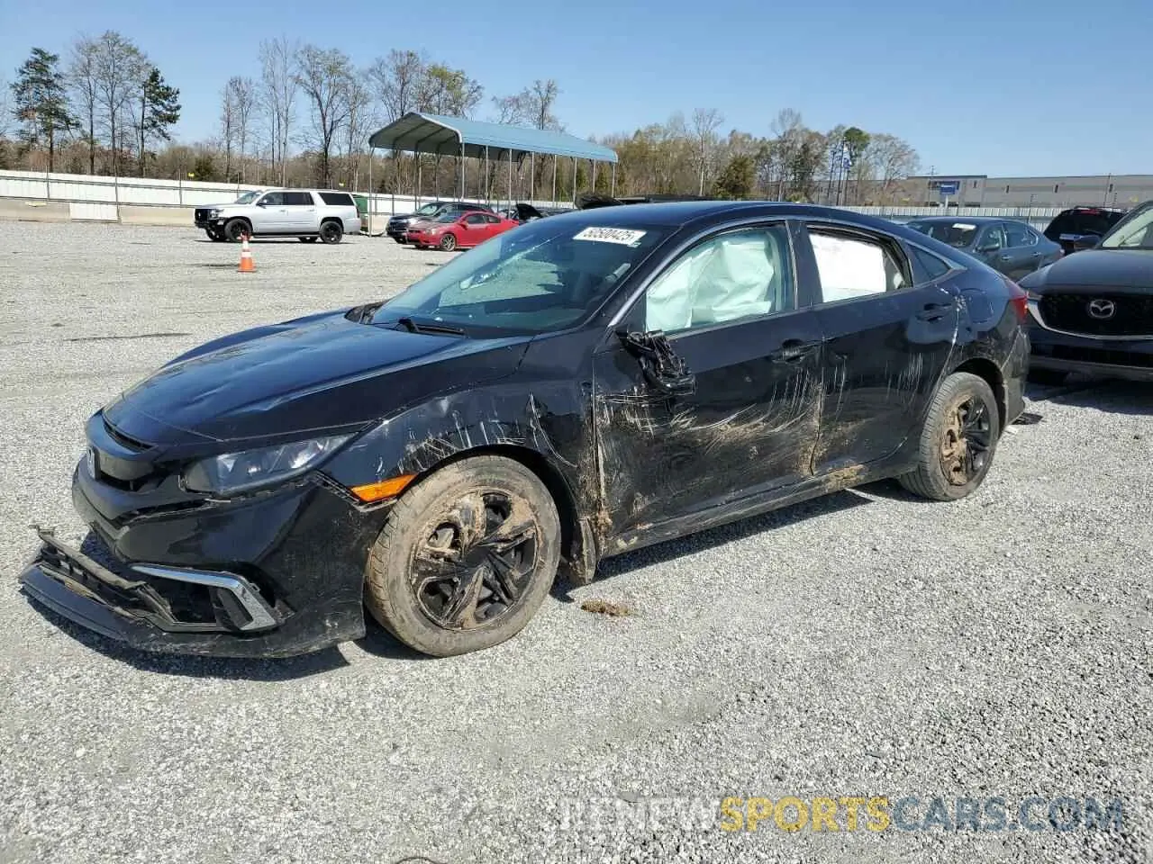 1 fotografías del automóvil dañado 2HGFC2F69KH582933 HONDA CIVIC 2019
