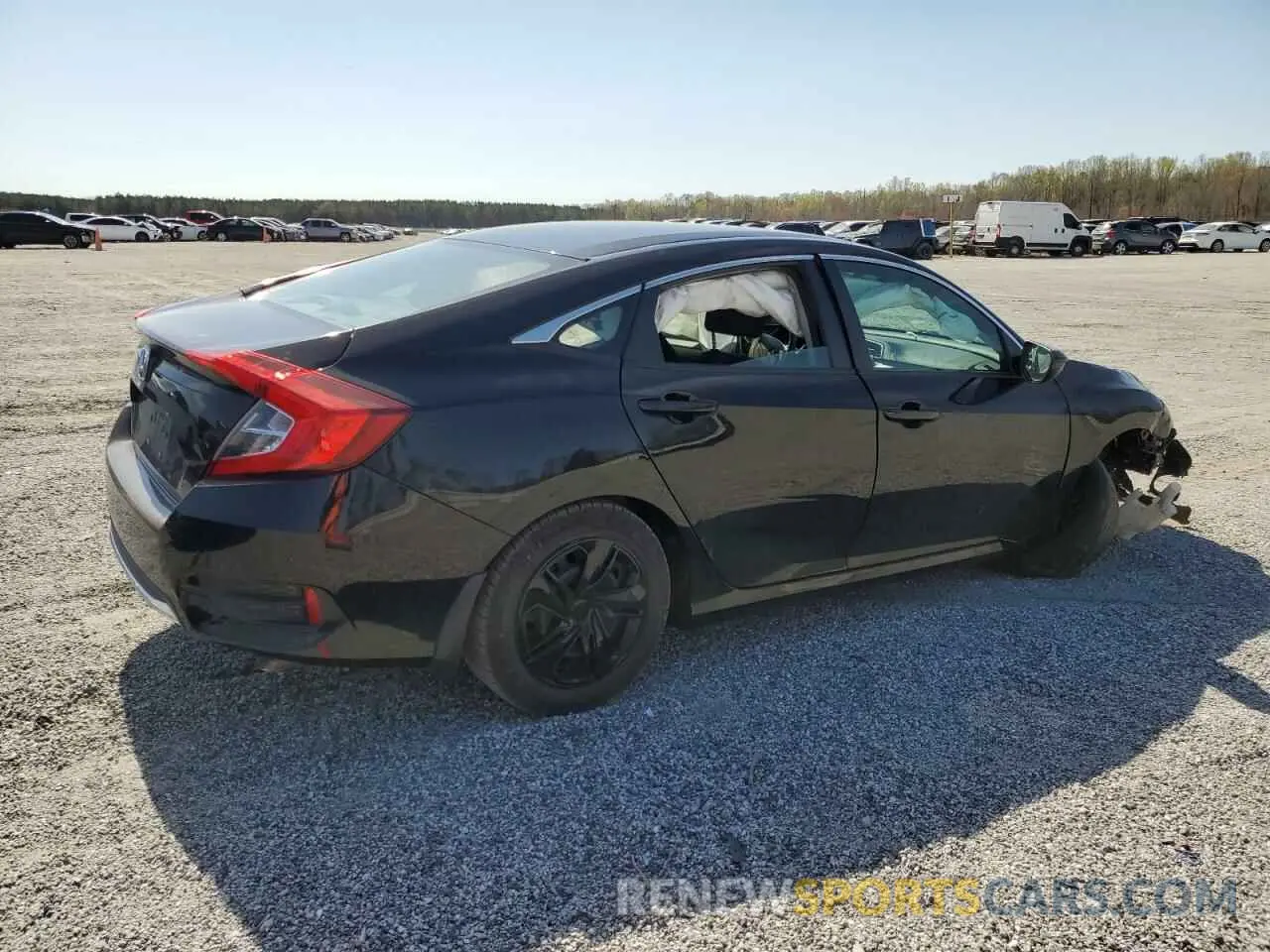 3 fotografías del automóvil dañado 2HGFC2F69KH582933 HONDA CIVIC 2019