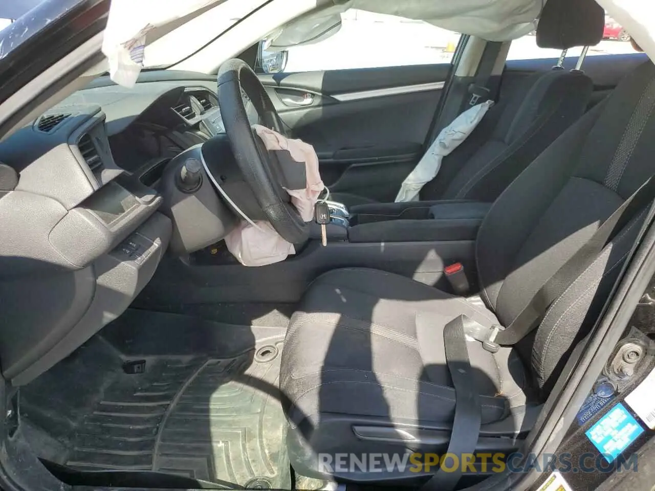 7 fotografías del automóvil dañado 2HGFC2F69KH582933 HONDA CIVIC 2019