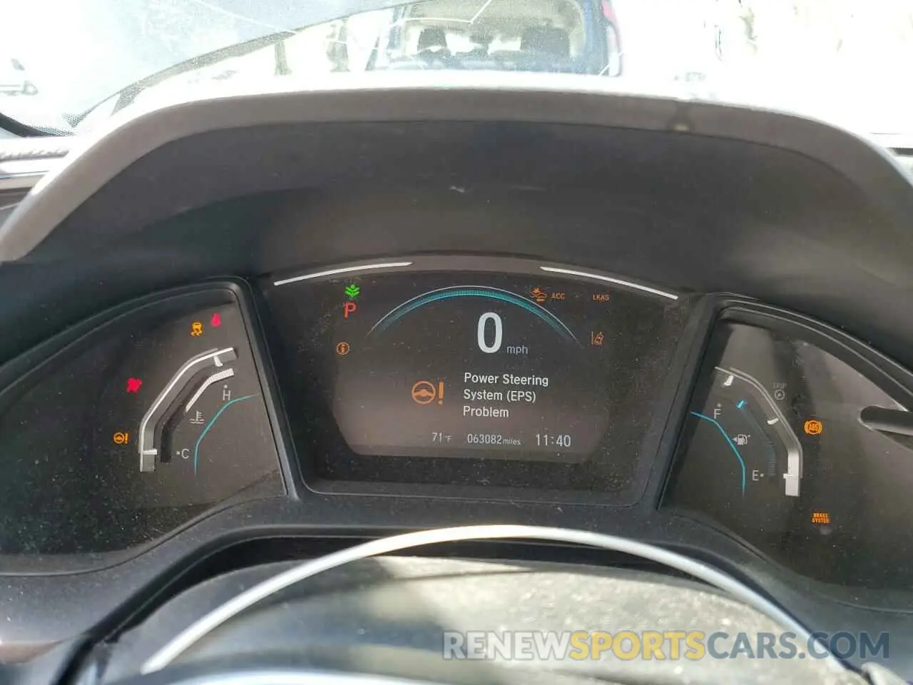 9 fotografías del automóvil dañado 2HGFC2F69KH582933 HONDA CIVIC 2019