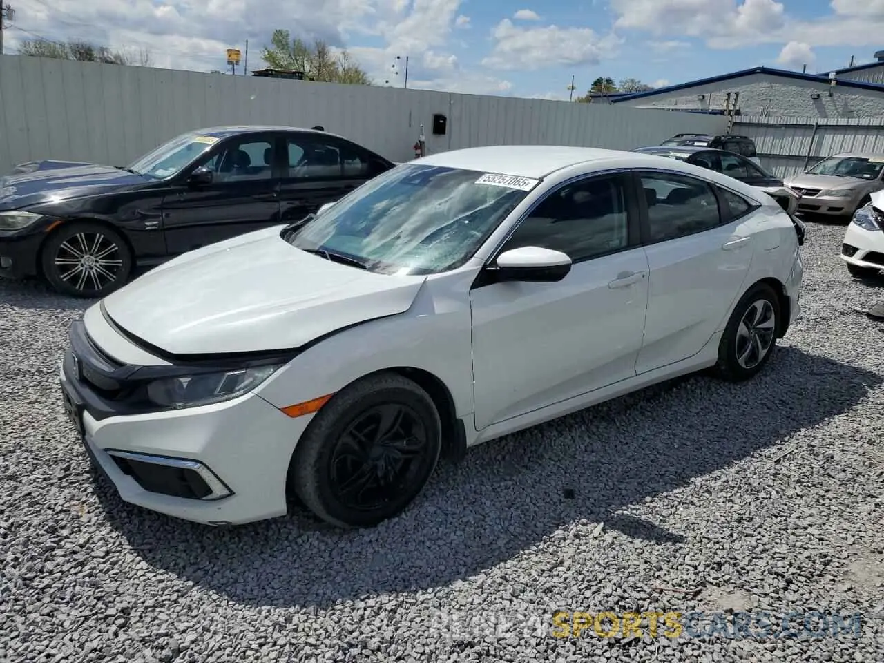 1 fotografías del automóvil dañado 2HGFC2F69KH586349 HONDA CIVIC 2019