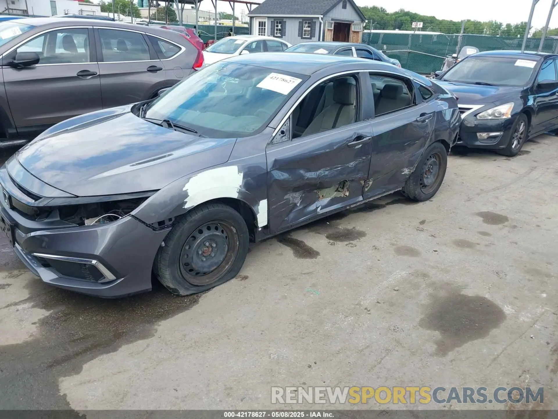 6 fotografías del automóvil dañado 2HGFC2F6XKH502913 HONDA CIVIC 2019