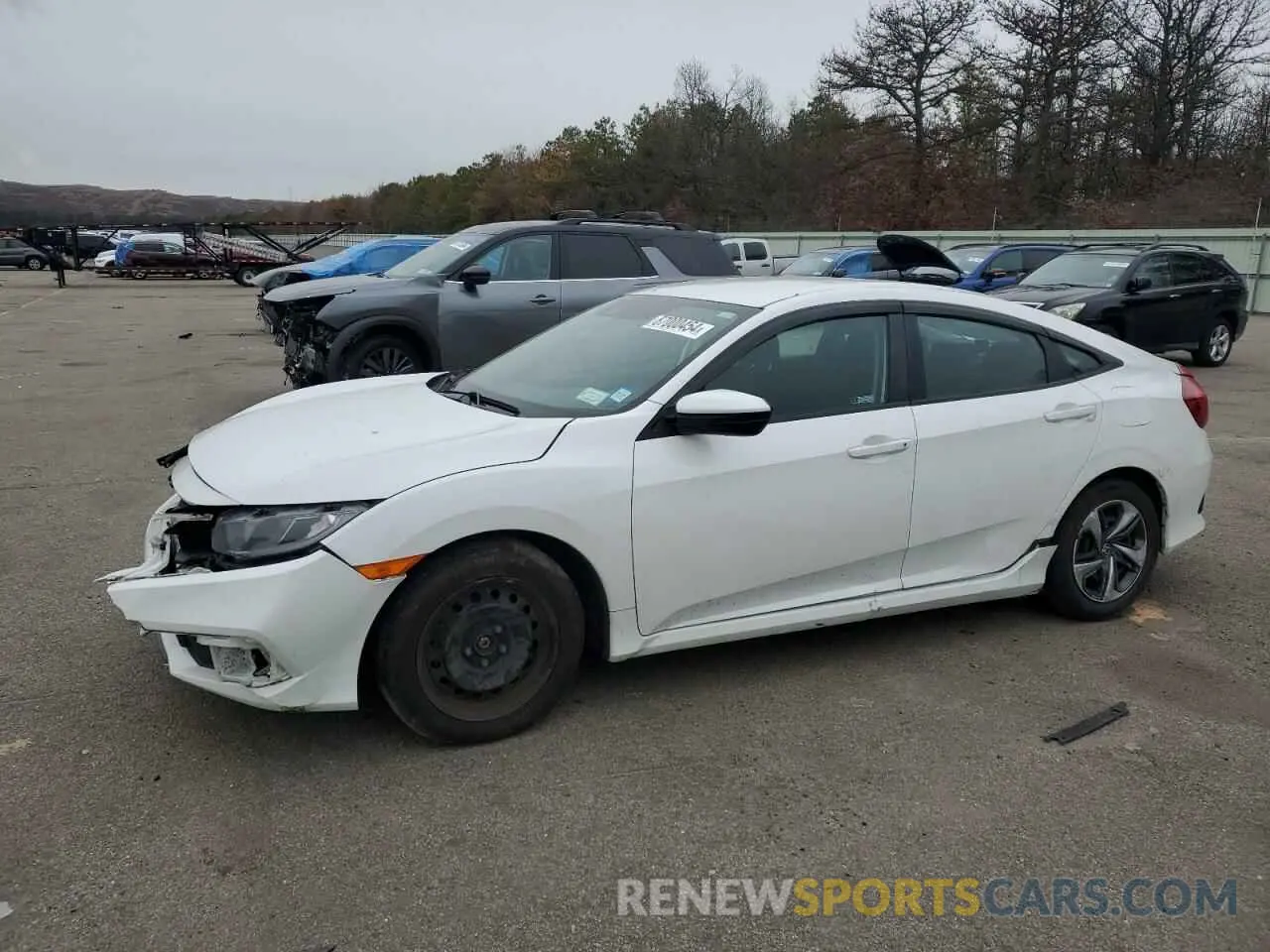 1 fotografías del automóvil dañado 2HGFC2F6XKH517718 HONDA CIVIC 2019