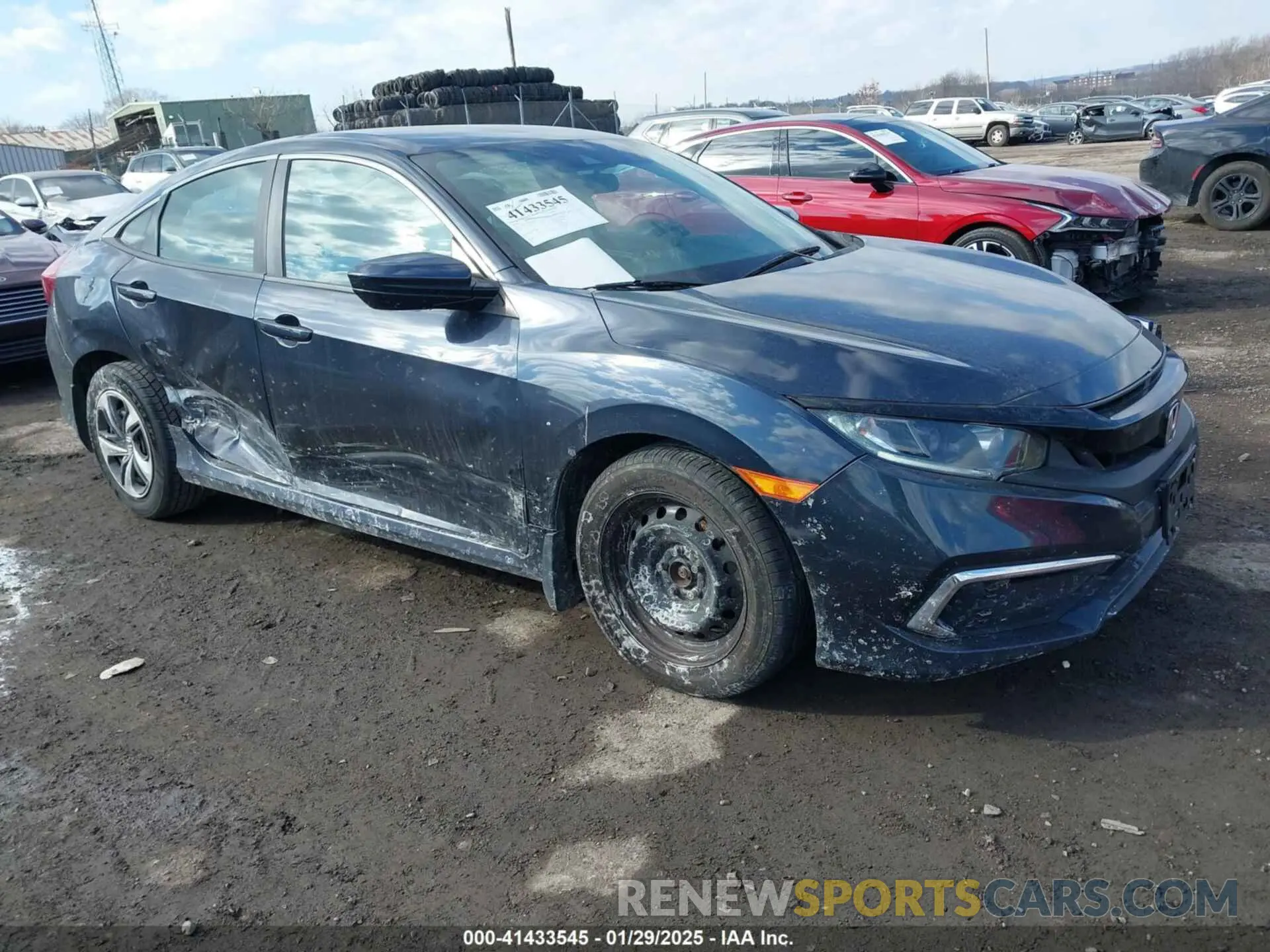 1 fotografías del automóvil dañado 2HGFC2F6XKH523521 HONDA CIVIC 2019