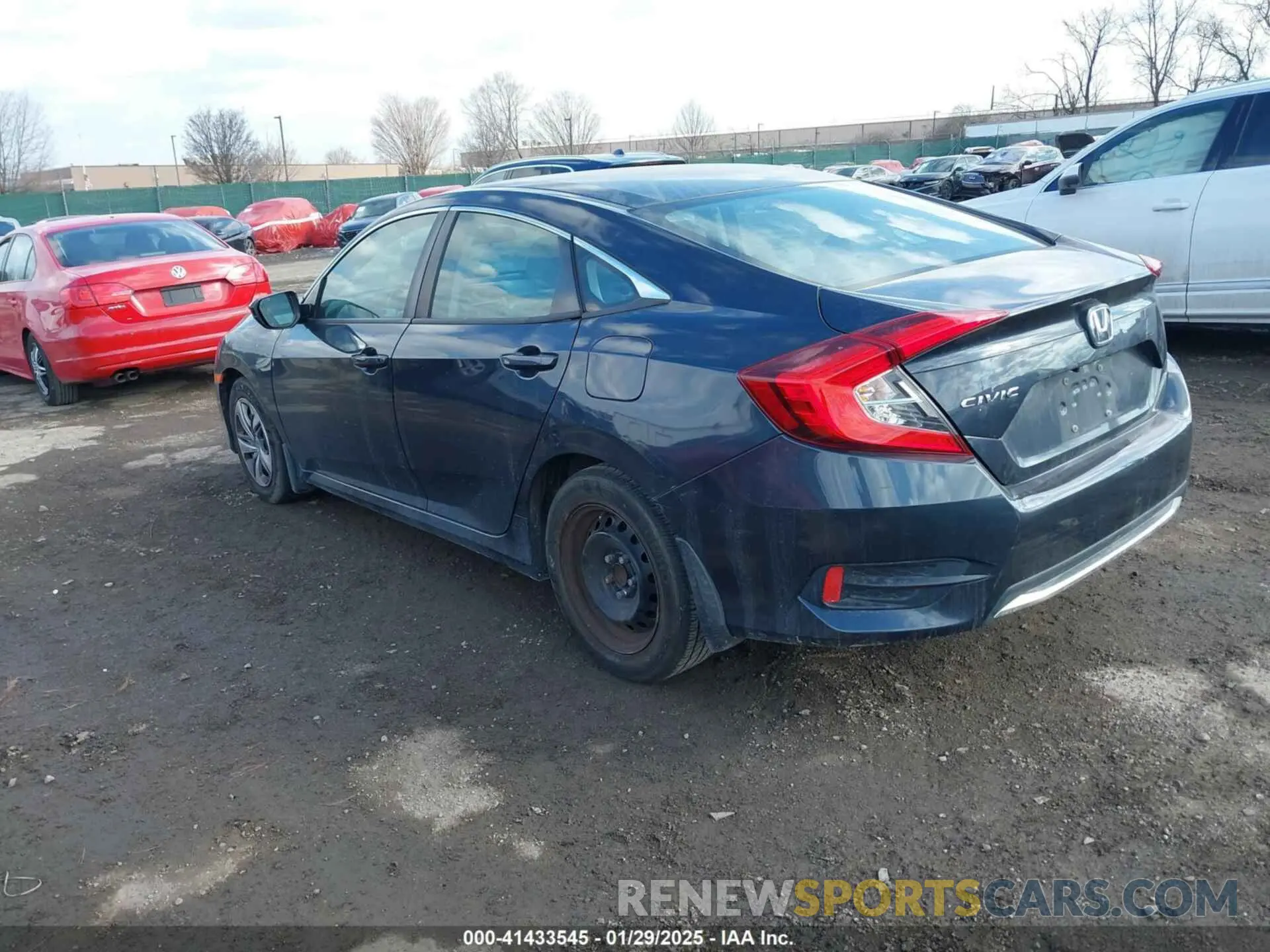 3 fotografías del automóvil dañado 2HGFC2F6XKH523521 HONDA CIVIC 2019