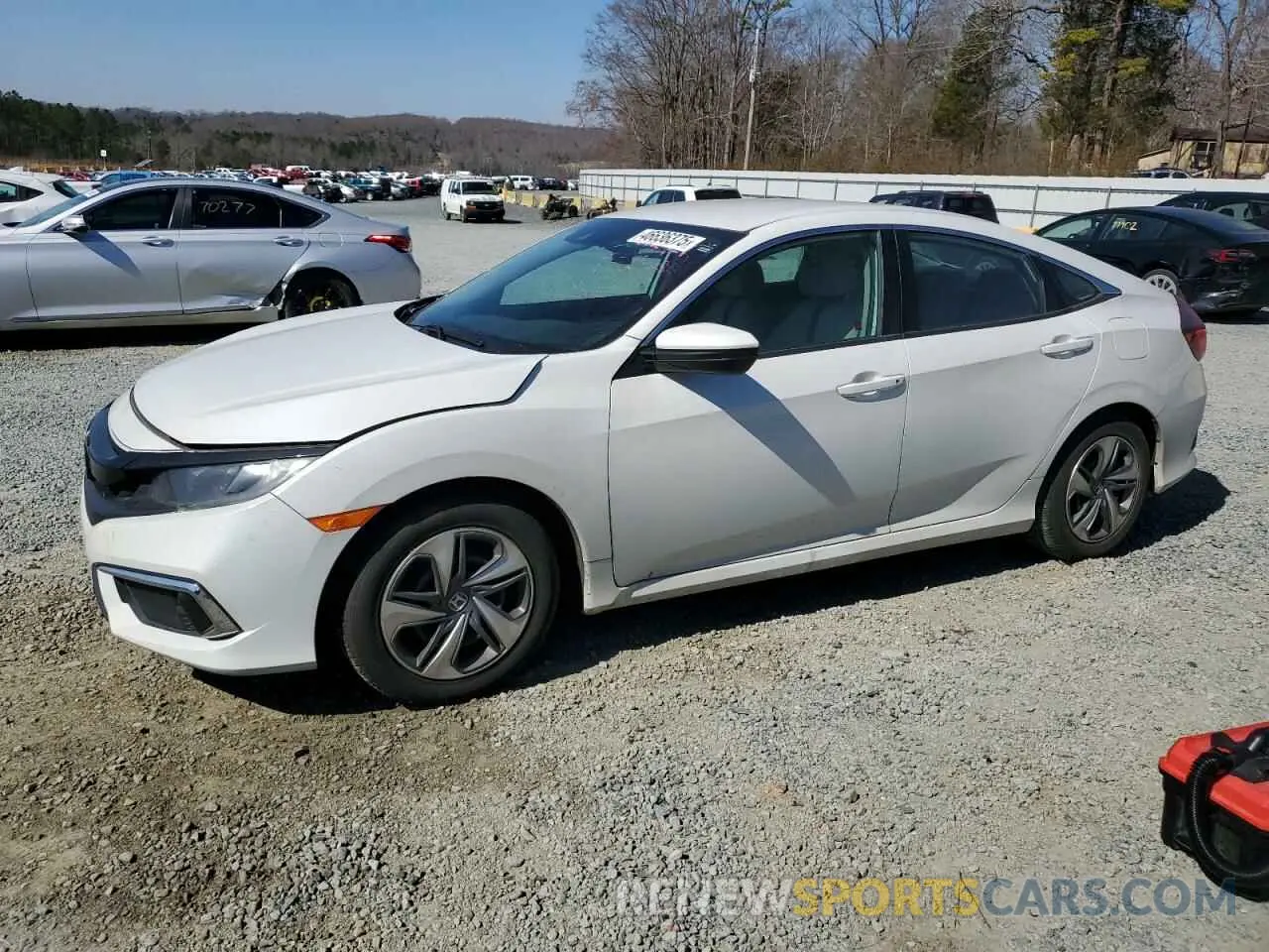 1 fotografías del automóvil dañado 2HGFC2F6XKH532560 HONDA CIVIC 2019