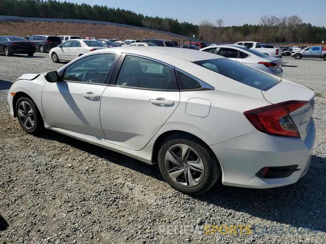 2 fotografías del automóvil dañado 2HGFC2F6XKH532560 HONDA CIVIC 2019