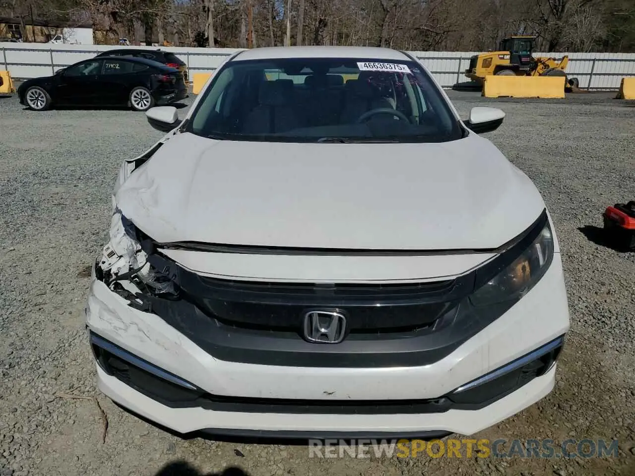 5 fotografías del automóvil dañado 2HGFC2F6XKH532560 HONDA CIVIC 2019