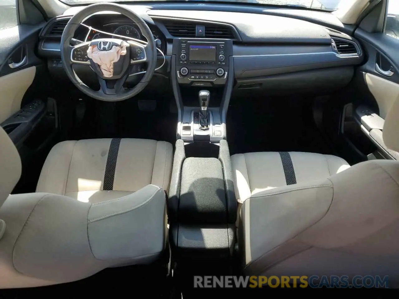 8 fotografías del automóvil dañado 2HGFC2F6XKH532560 HONDA CIVIC 2019