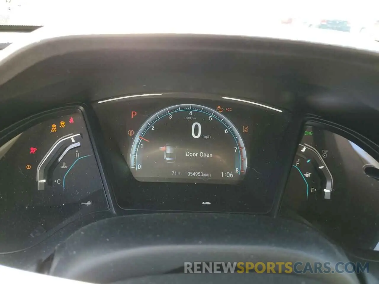 9 fotografías del automóvil dañado 2HGFC2F6XKH532560 HONDA CIVIC 2019